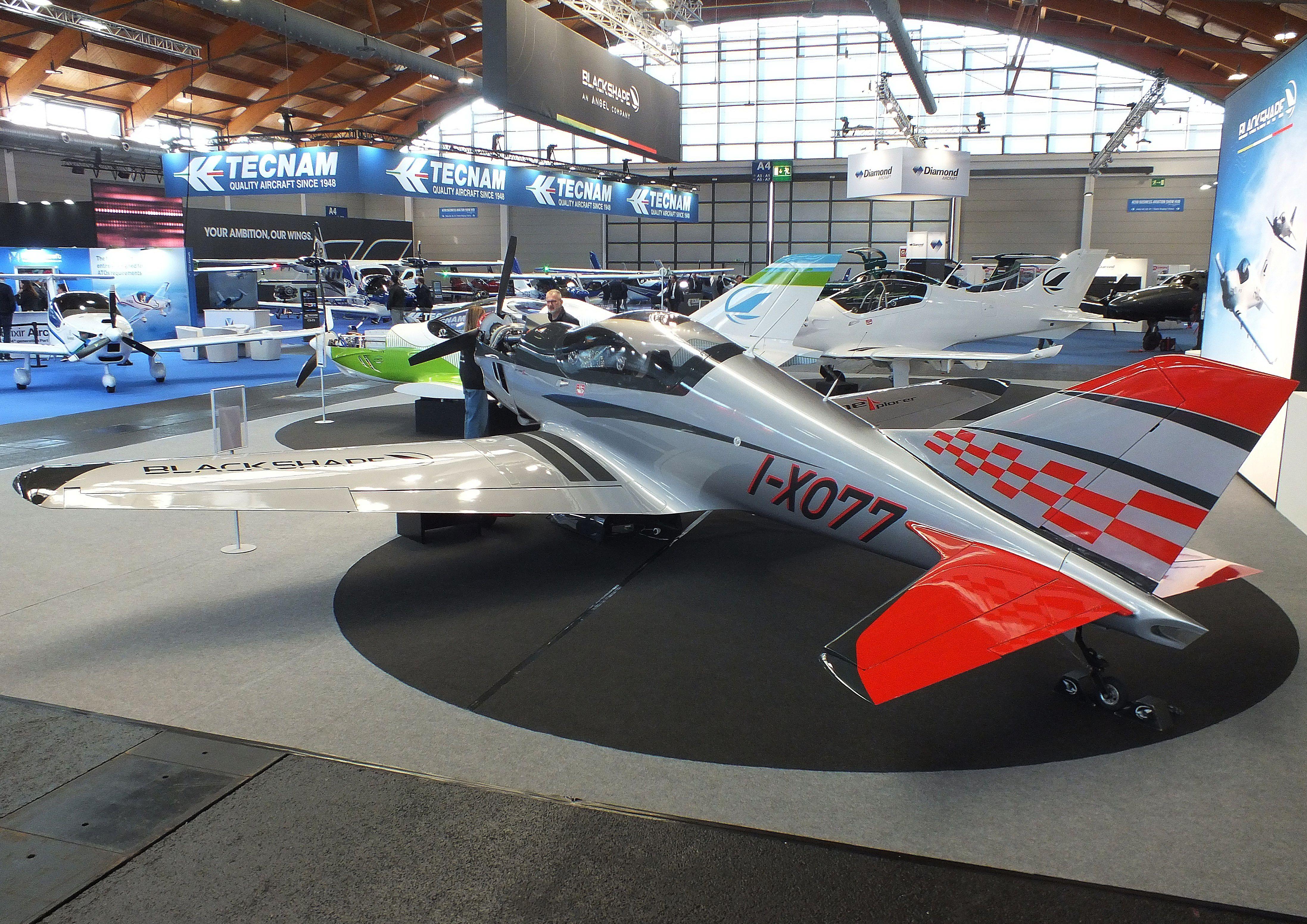 I-X077 @ EDNY - Blackshape Prime Xplorer at the AERO 2026, Friedrichshafen - by iwarnecke