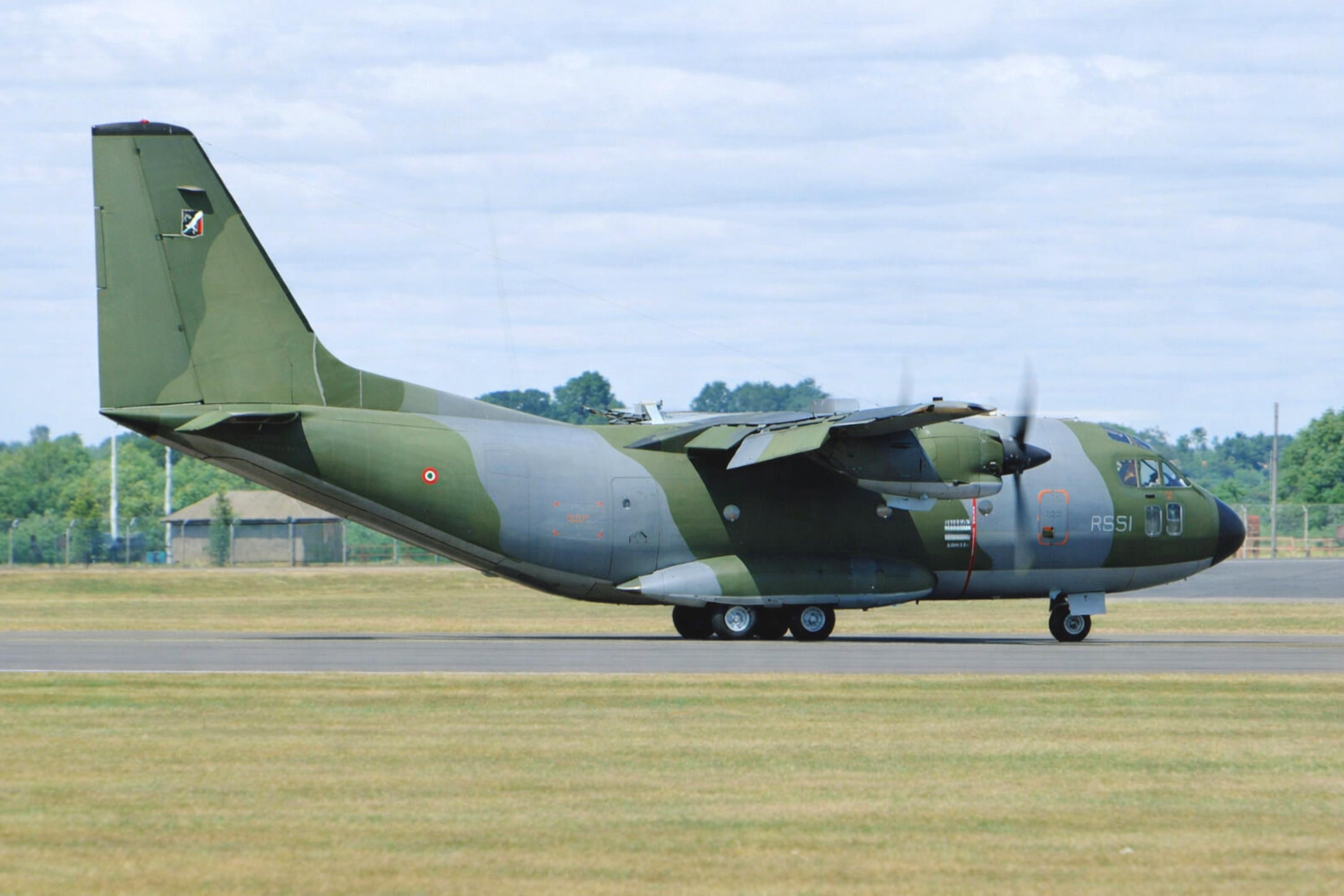 MM62130 @ EGVA - MM62130 Alenia G222 ItalianAF IAT  - by PhilR