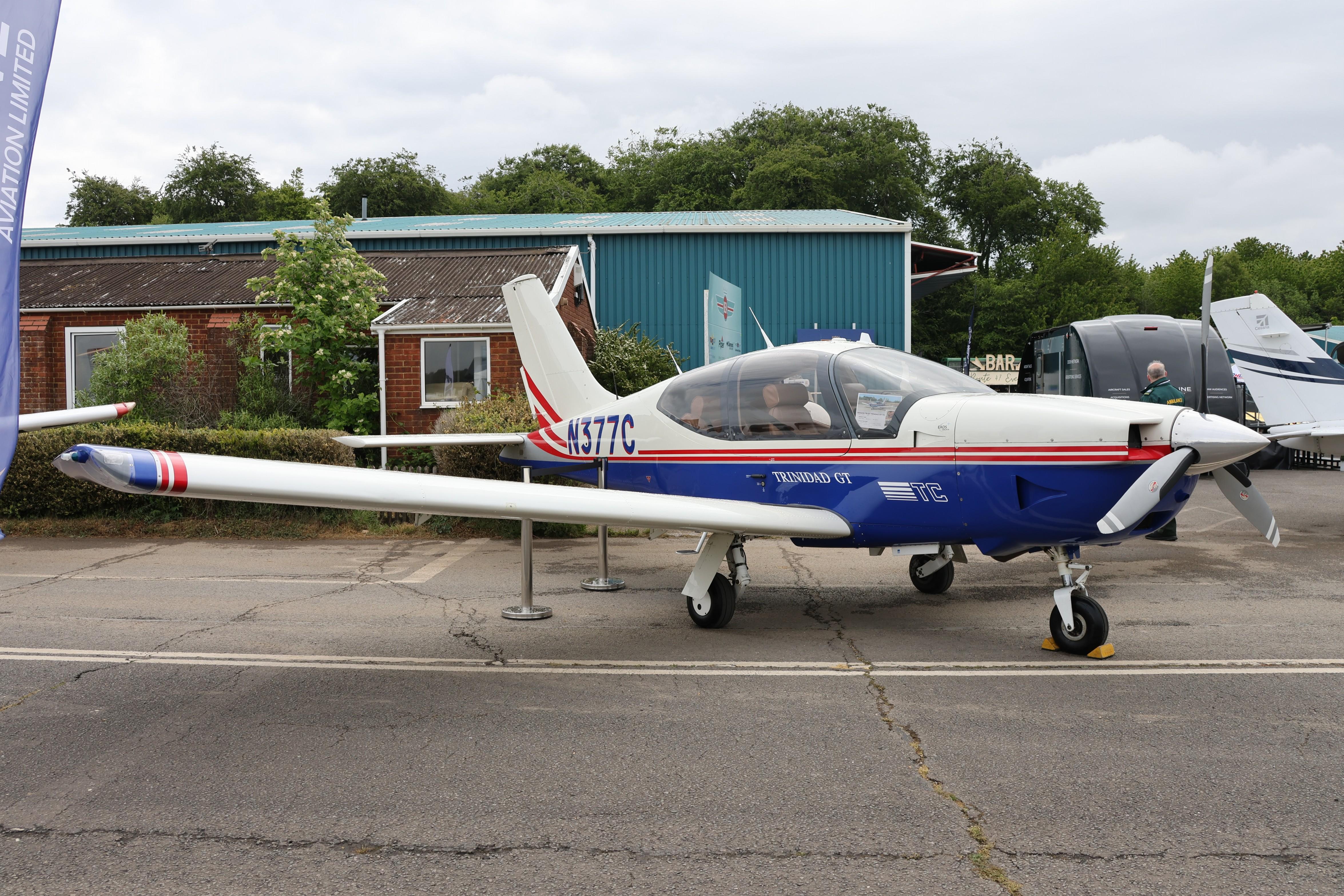 N377C @ EGTB - N377C 2003 Socata TB-21 Trinidad GT Private Flyer Fest Booker - by PhilR