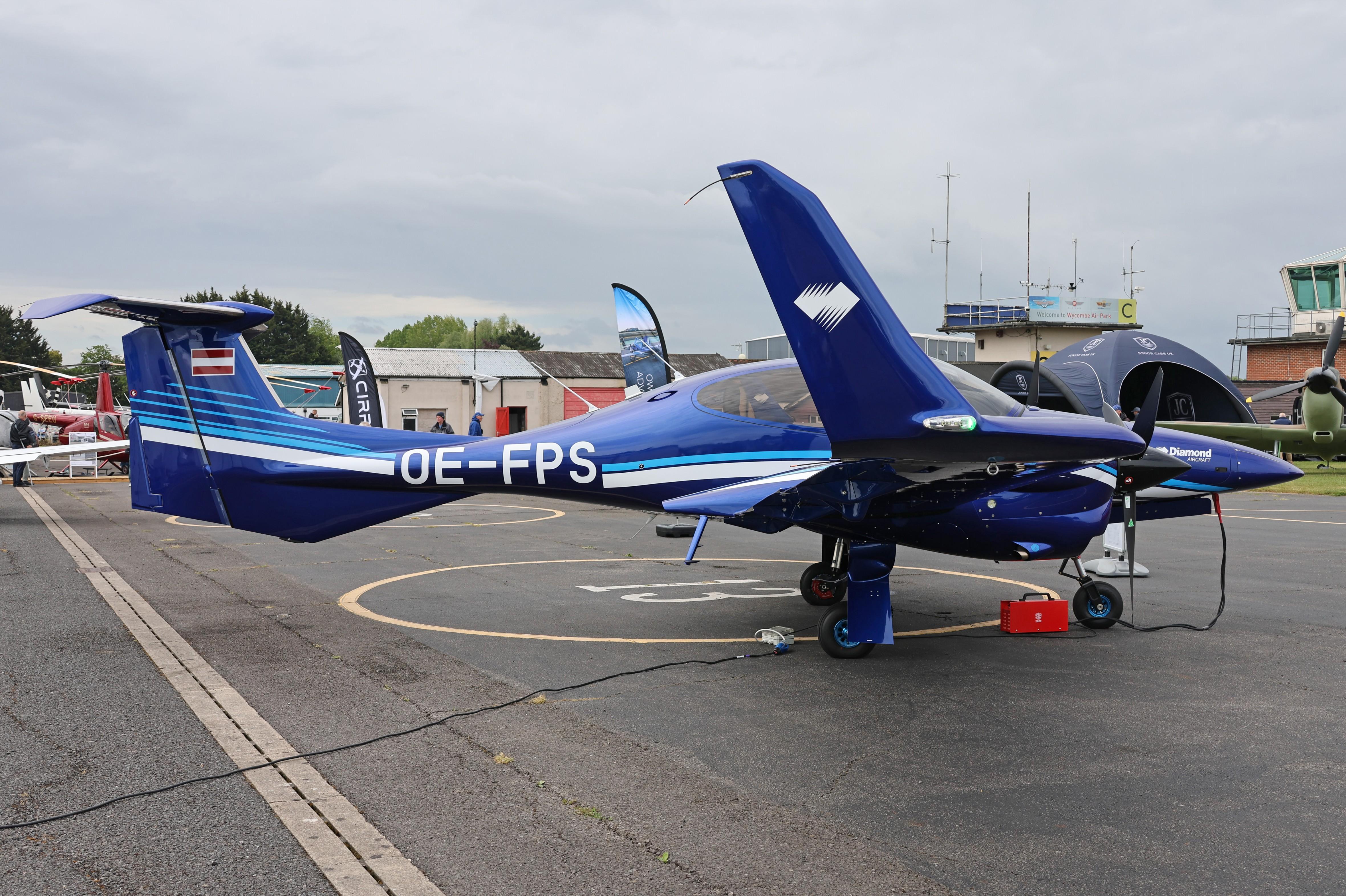 OE-FPS @ EGTB - OE-FPS 2014 Diamond DA42 NG Twin Star Private Flyer Fest Booker  - by PhilR