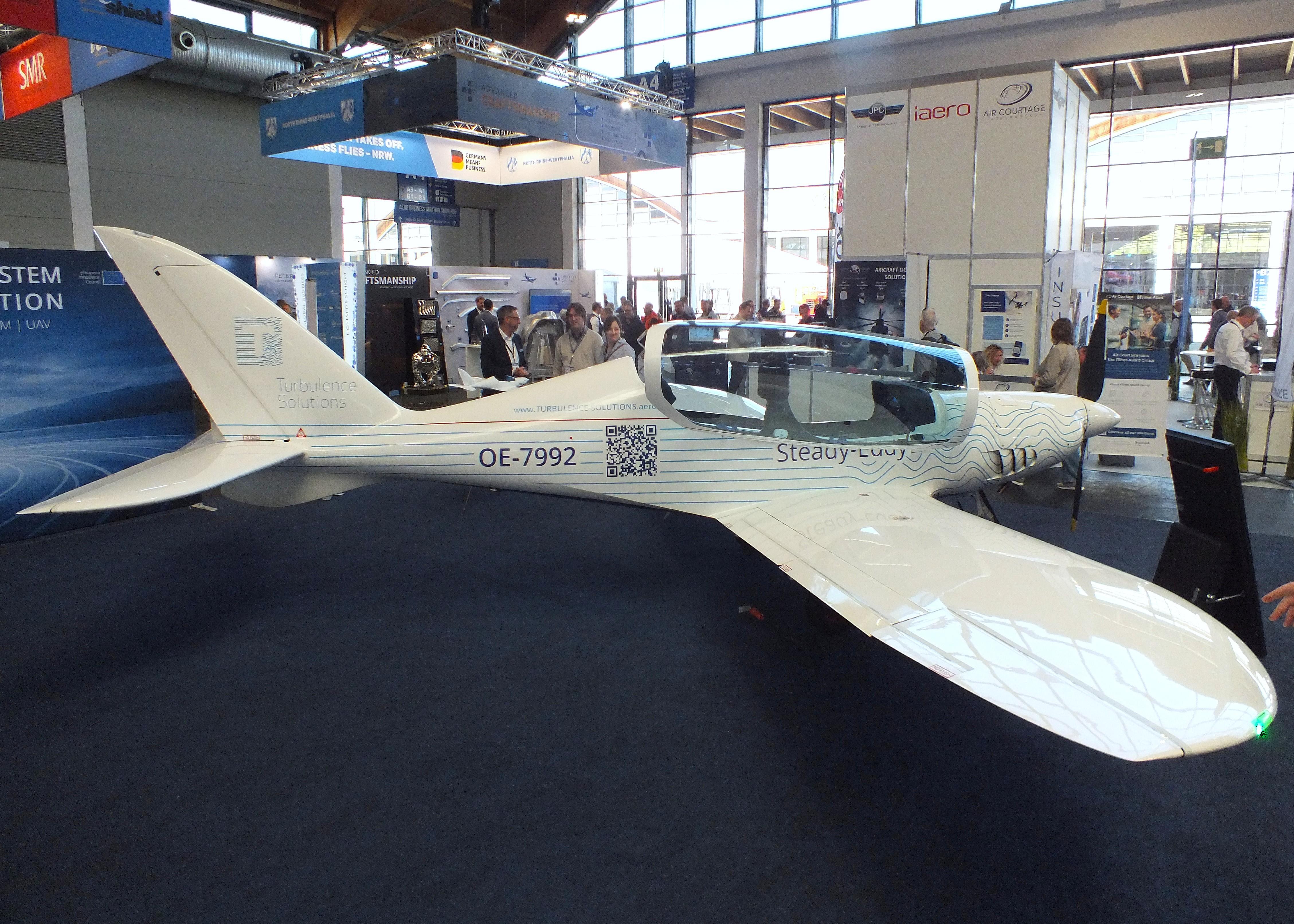 OE-7992 @ EDNY - Shark Aero Shark 600 Turbulence-Solutions demonstrator at the AERO 2026, Friedrichshafen - by iwarnecke