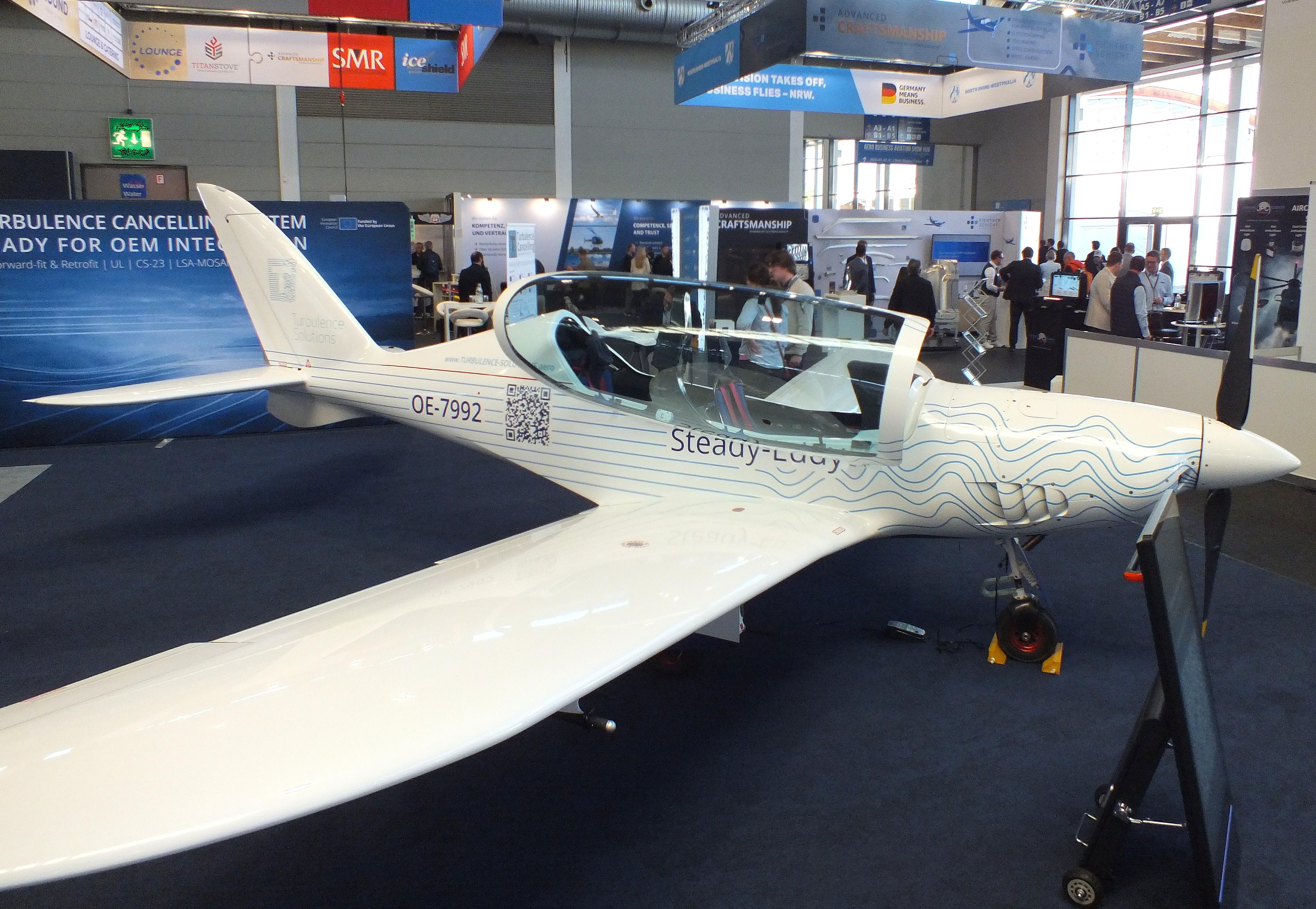 OE-7992 @ EDNY - Shark Aero Shark 600 Turbulence-Solutions demonstrator at the AERO 2026, Friedrichshafen - by iwarnecke