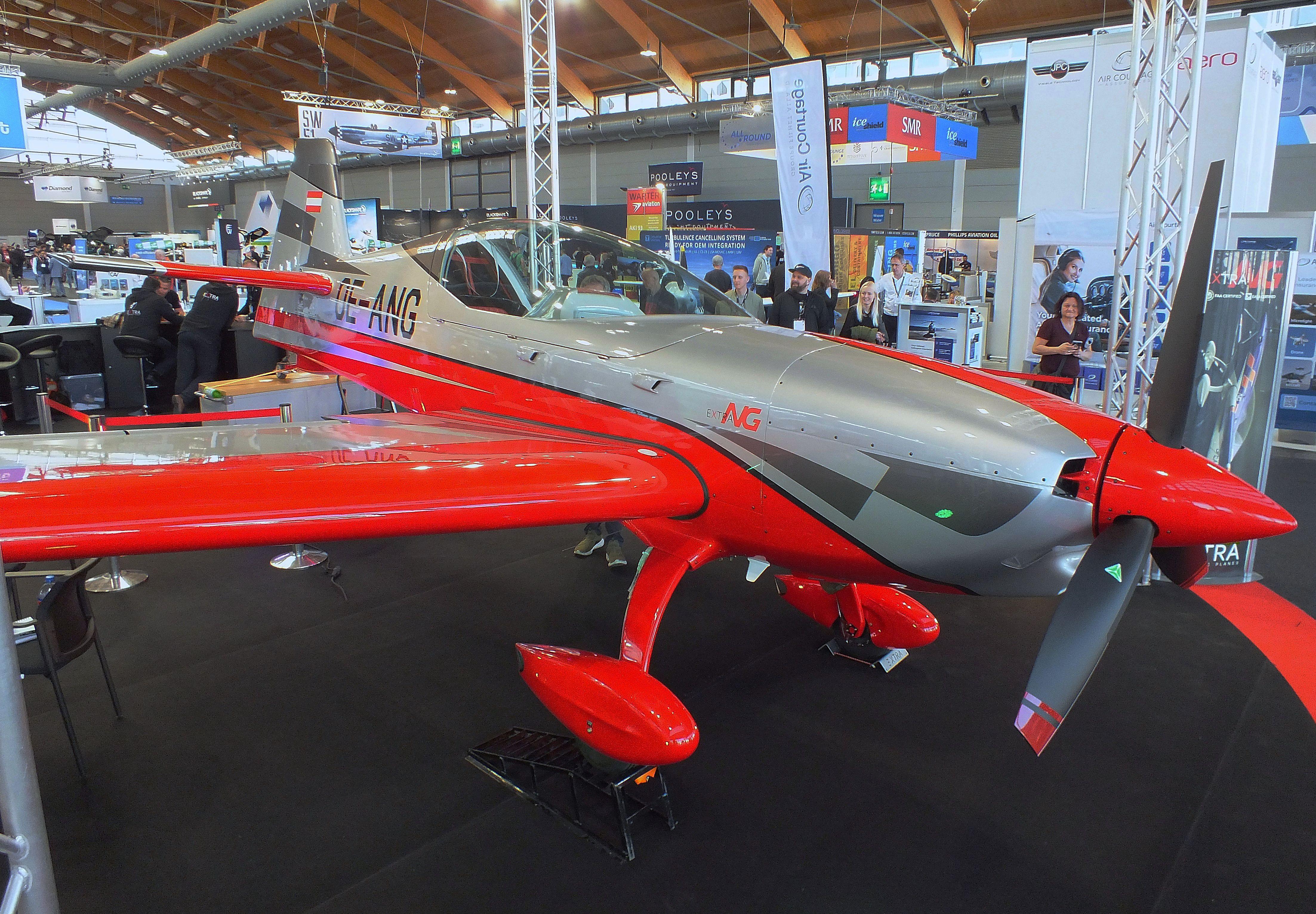 OE-ANG @ EDNY - Extra NG at the AERO 2026, Friedrichshafen - by iwarnecke