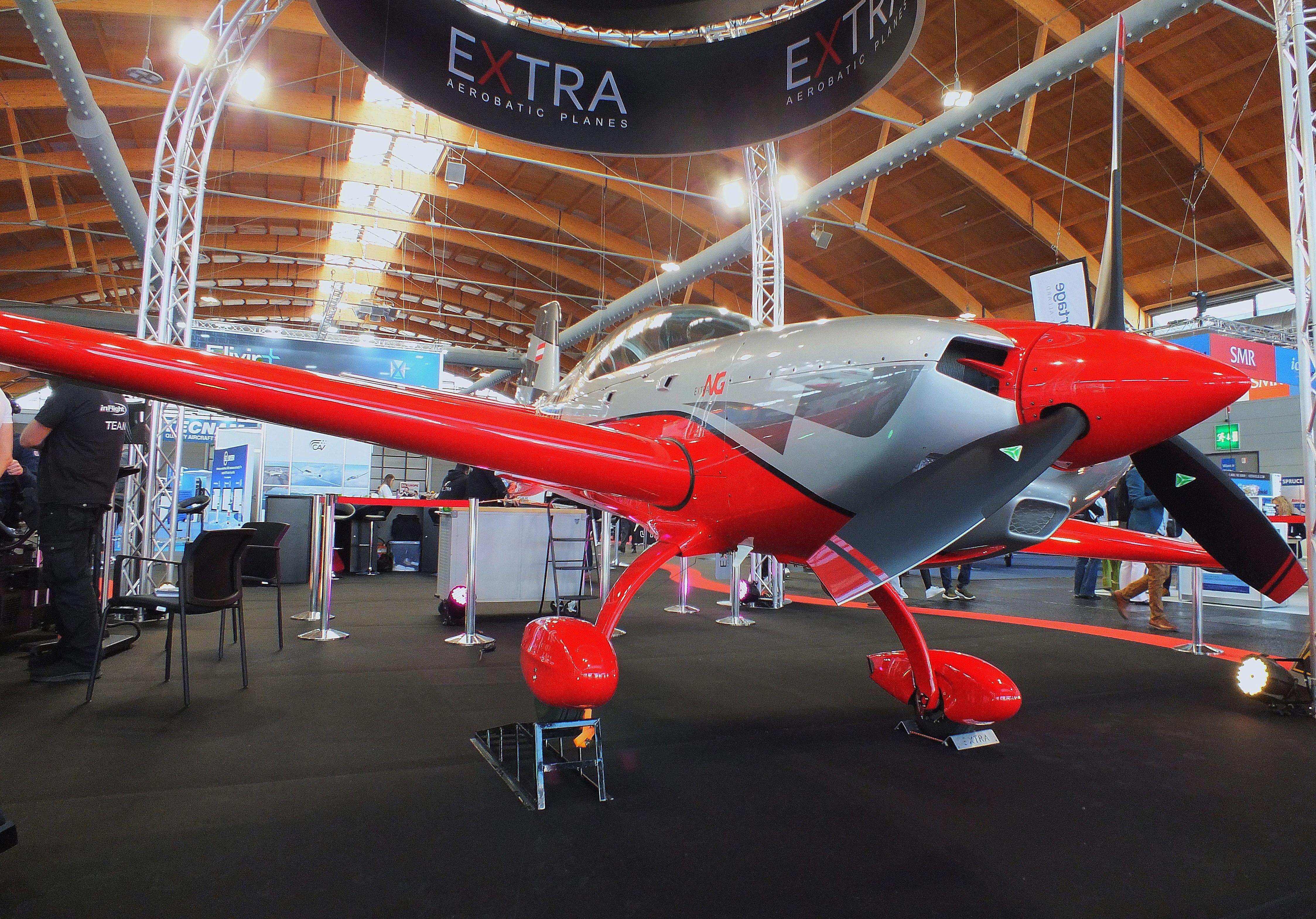 OE-ANG @ EDNY - Extra NG at the AERO 2026, Friedrichshafen - by iwarnecke