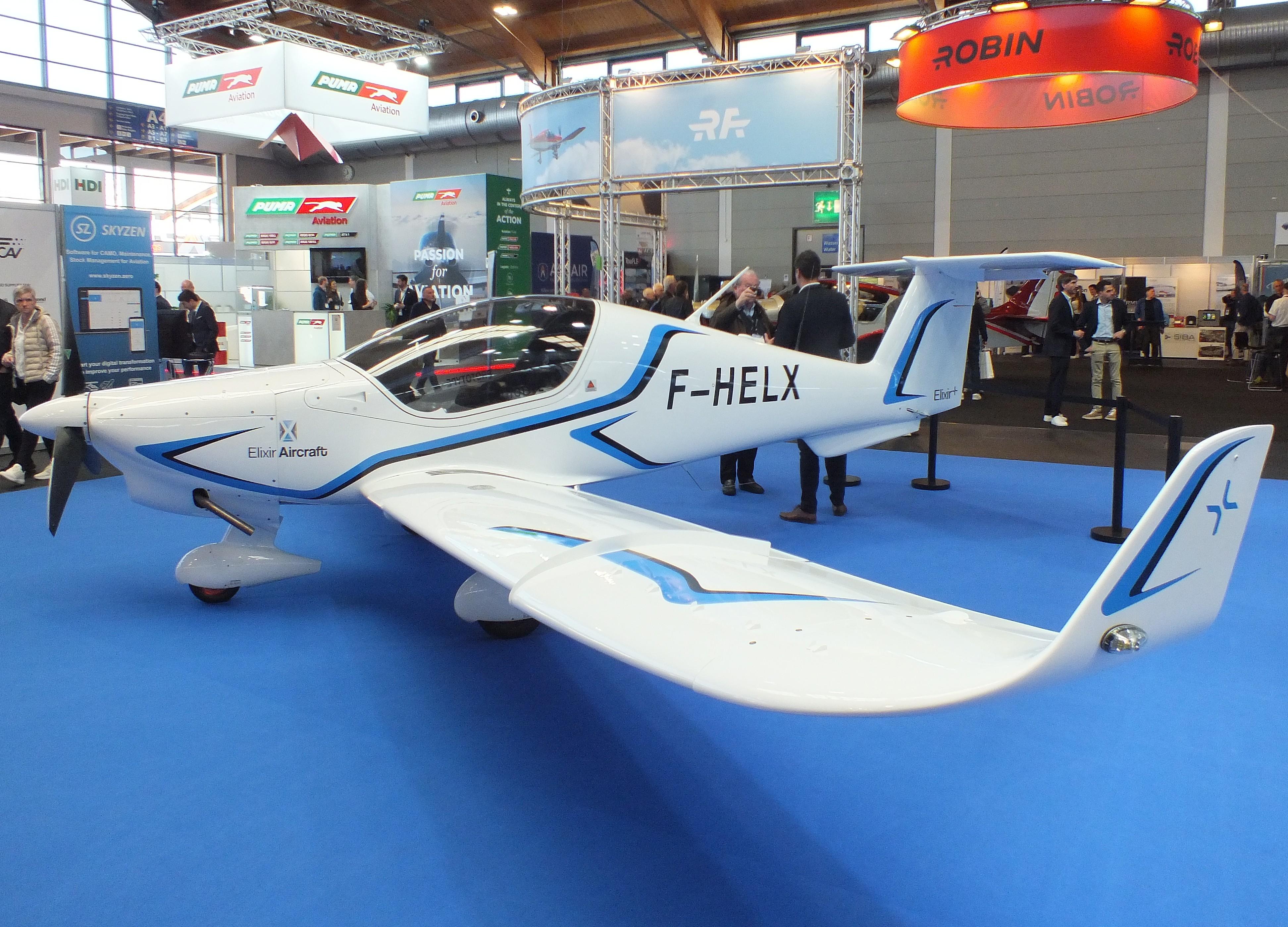 F-HELX @ EDNY - Elixir Aircraft Elixir at the AERO 2026, Friedrichshafen - by iwarnecke