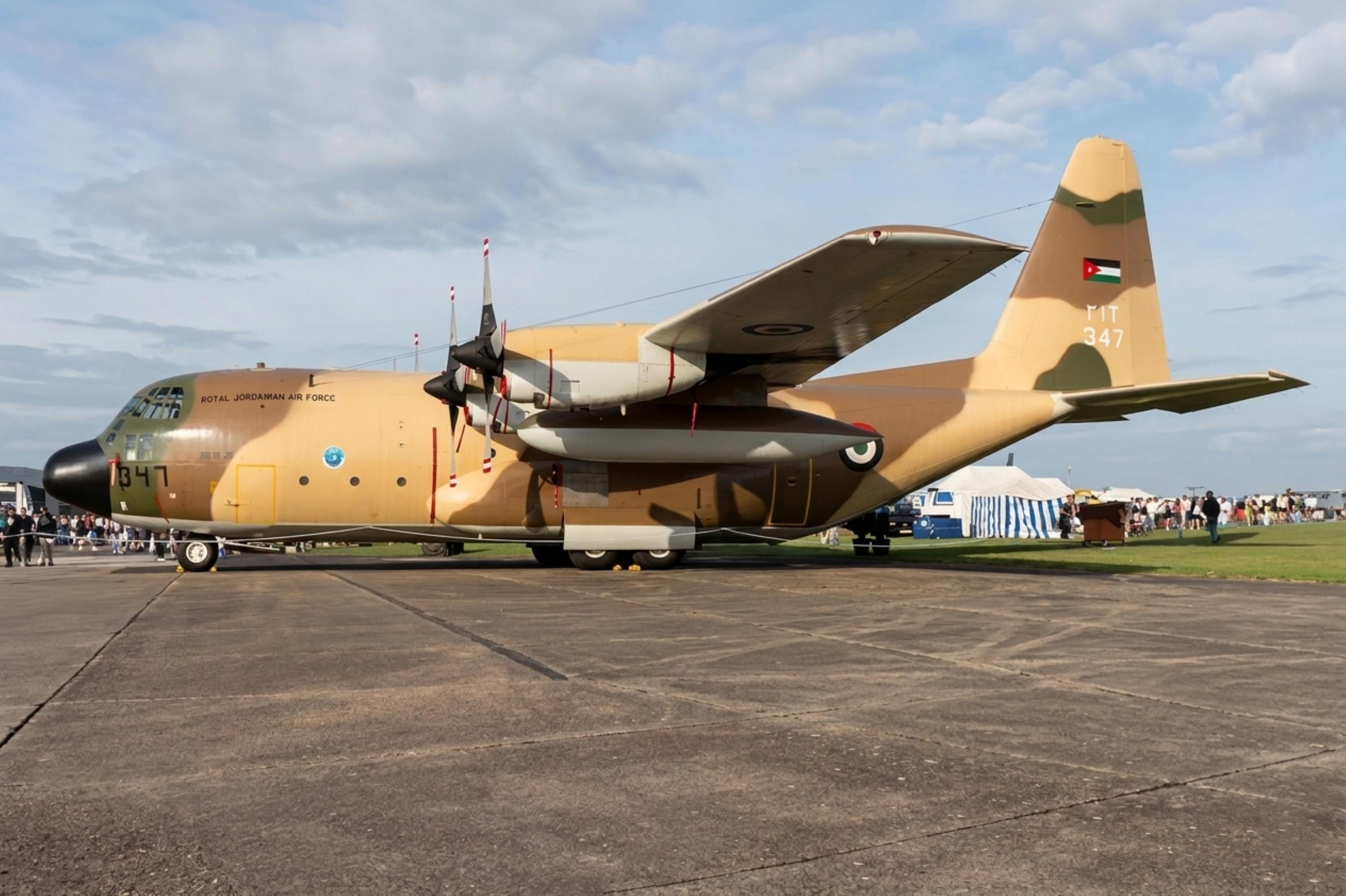 347 @ EGXJ - 347 1982 C-130H RJAF RIAT Cottesmore
 - by PhilR
