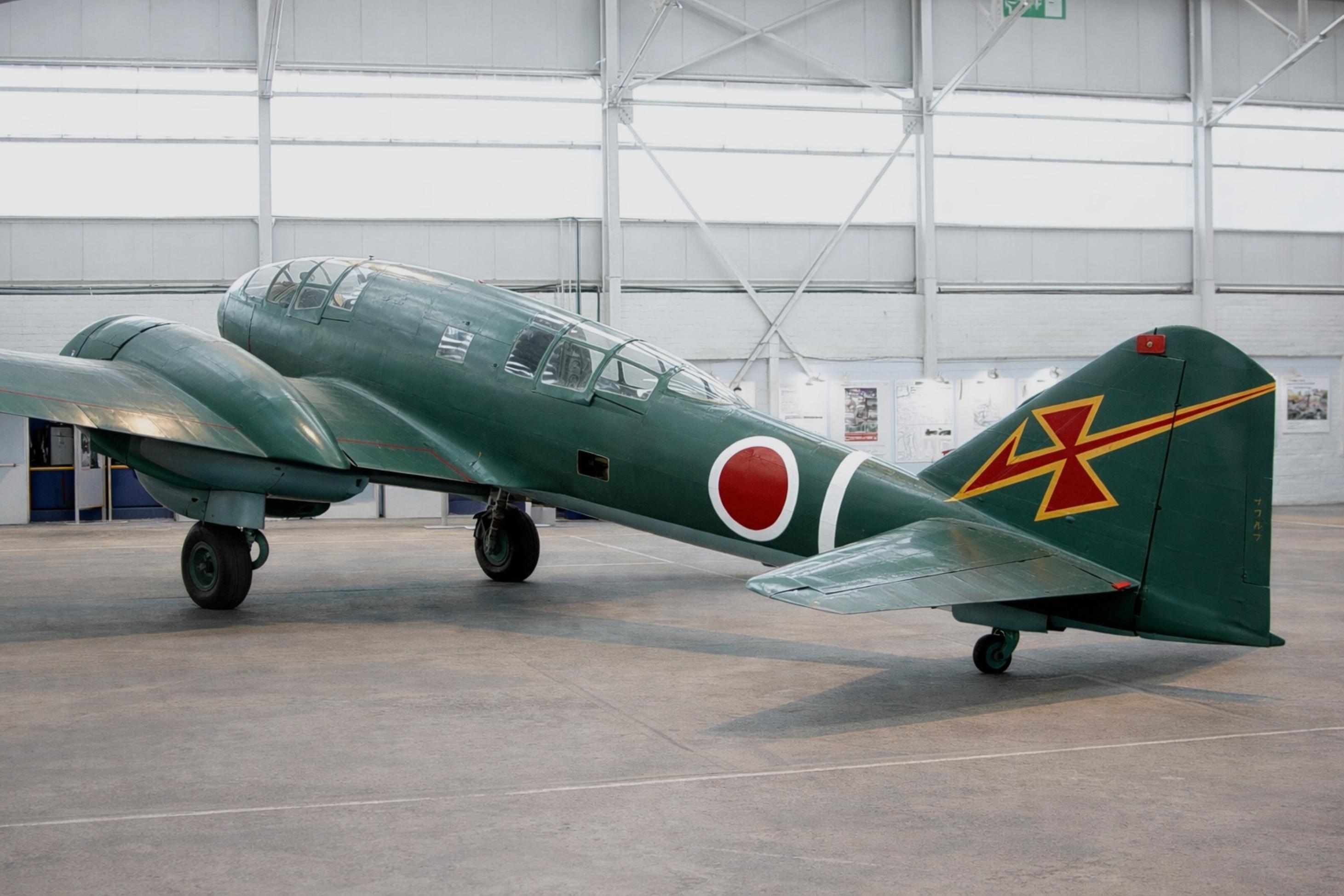 5439 @ EGWC - 5439 1945 Mitsubishi Ki-46-lll Dinah IJAF RAF Cosford 
 - by PhilR
