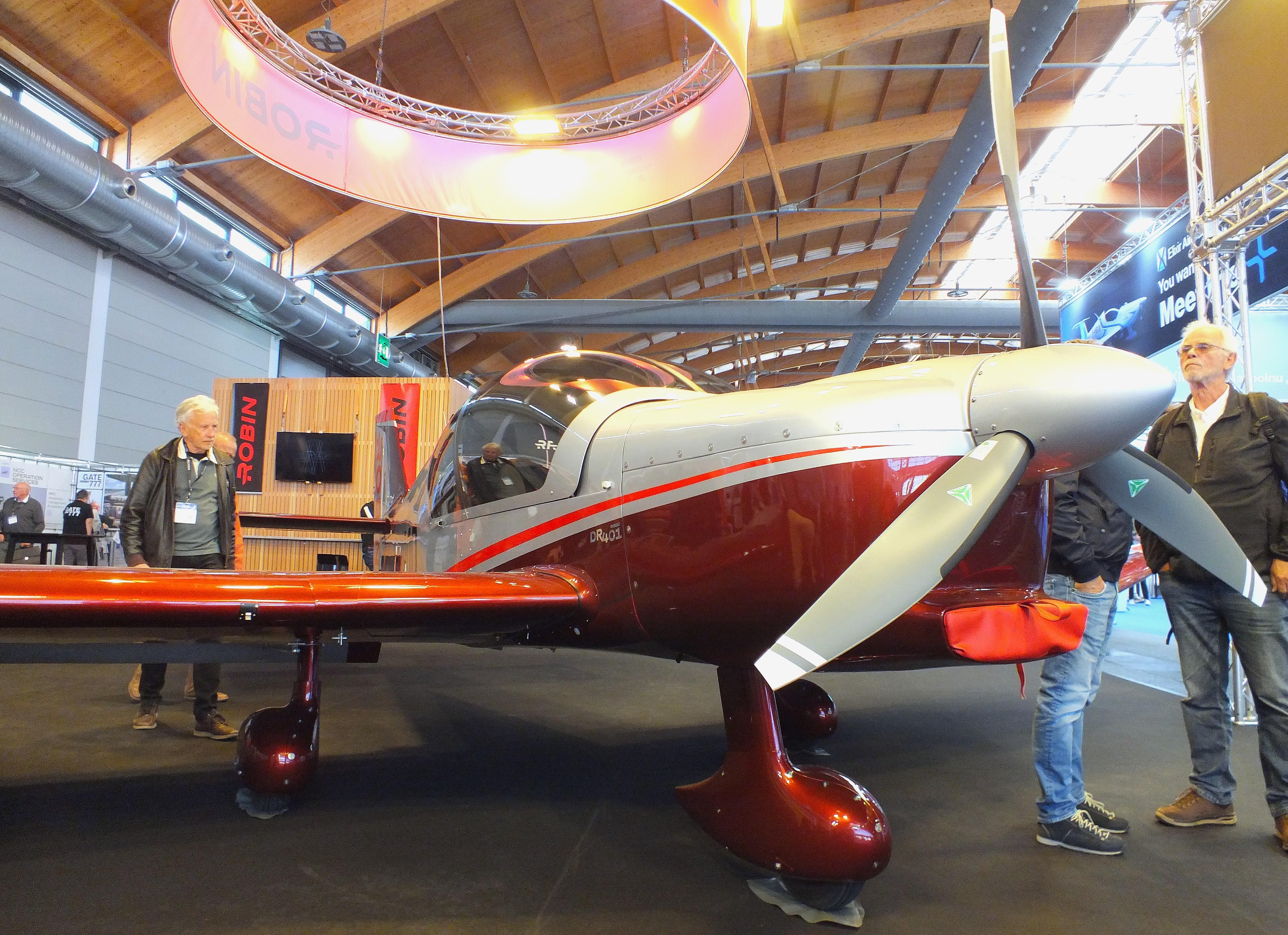 F-WOOD @ EDNY - Robin DR.401 at the AERO 2026, Friedrichshafen - by iwarnecke
