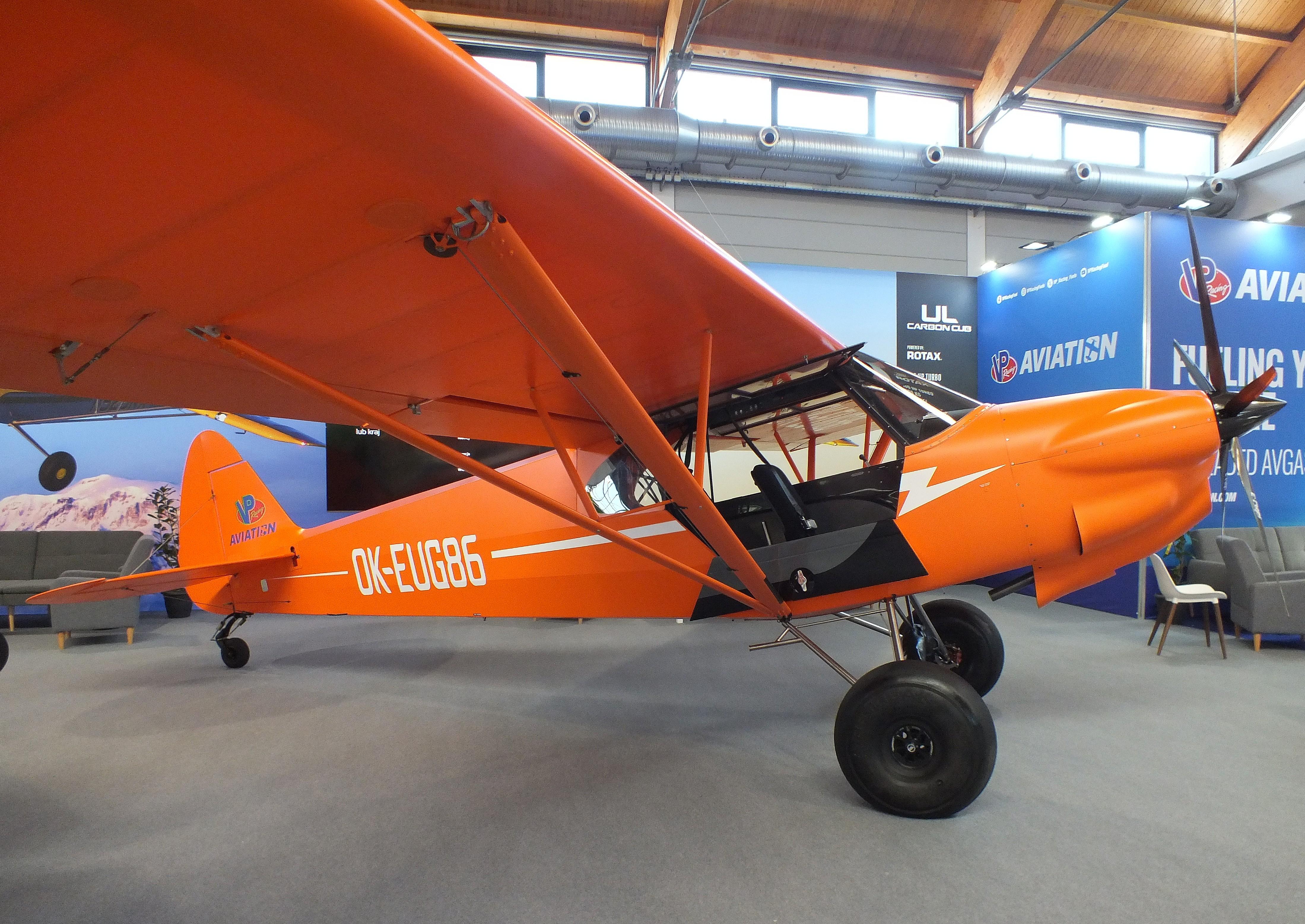 OK-EUG86 @ EDNY - Cub Crafters CC11-160 Carbon Cub SS at the AERO 2026, Friedrichshafen - by iwarnecke