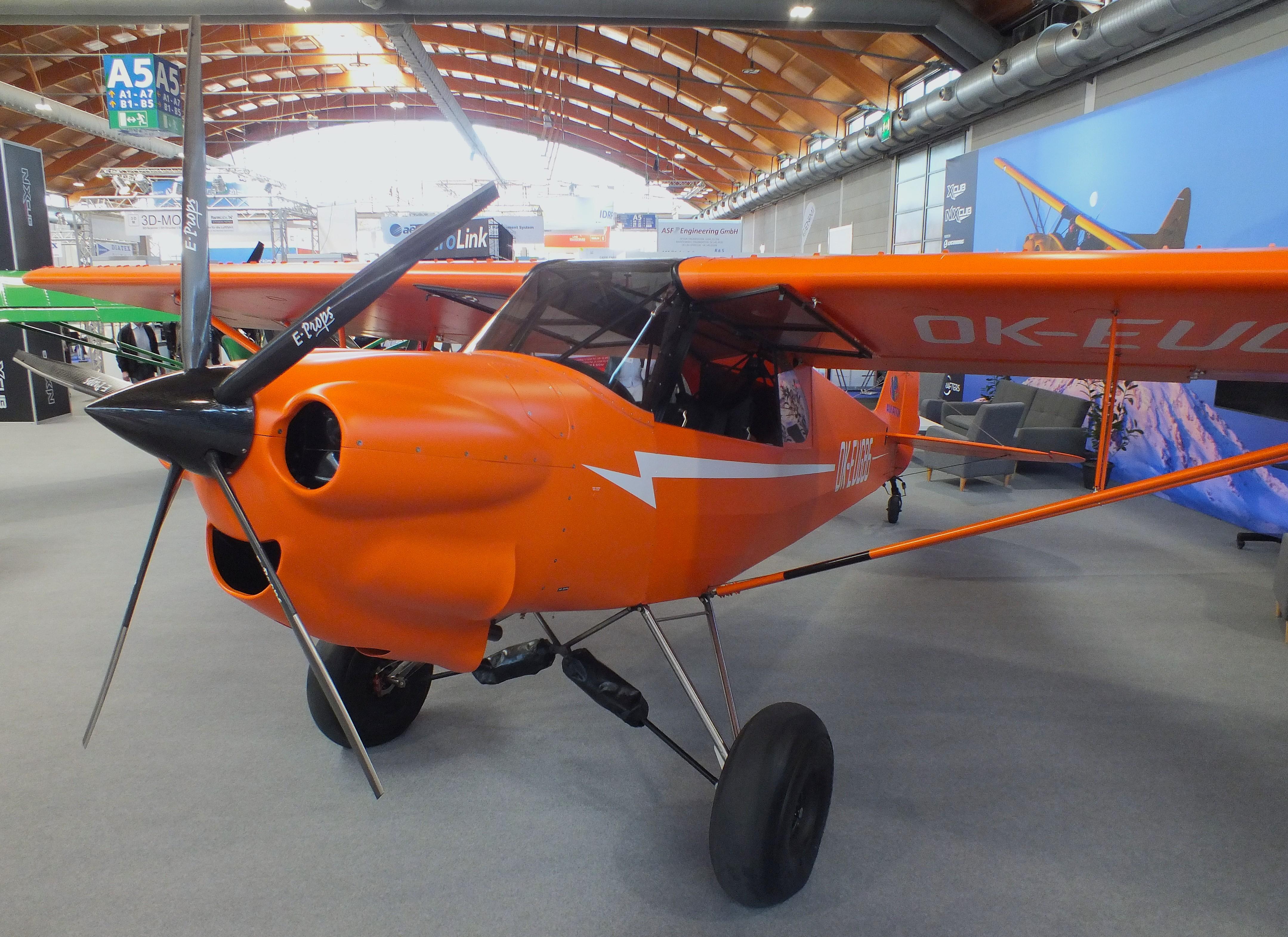 OK-EUG86 @ EDNY - Cub Crafters CC11-160 Carbon Cub SS at the AERO 2026, Friedrichshafen - by iwarnecke