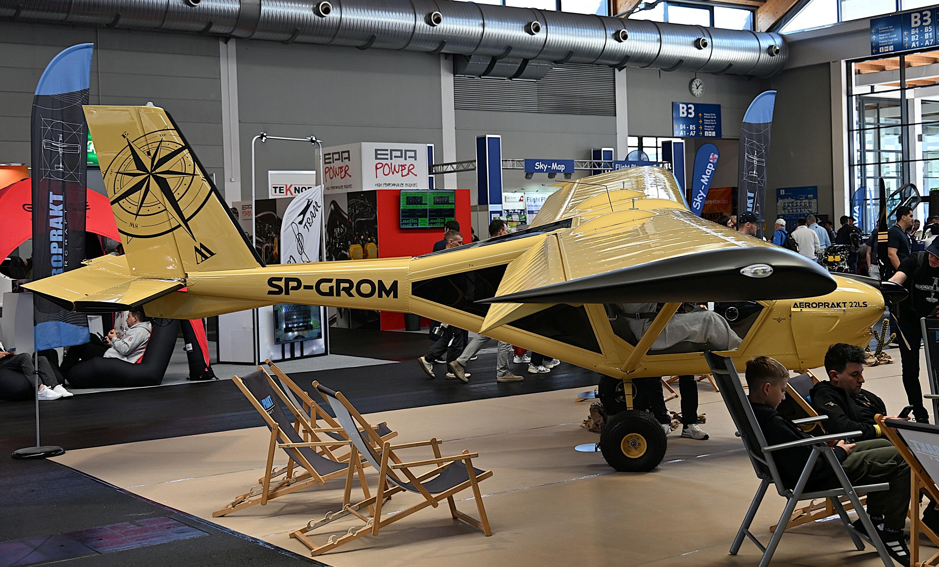 SP-GROM - On display at Aero 2026, Friedrichshafen, Germany - by ReinhardJost