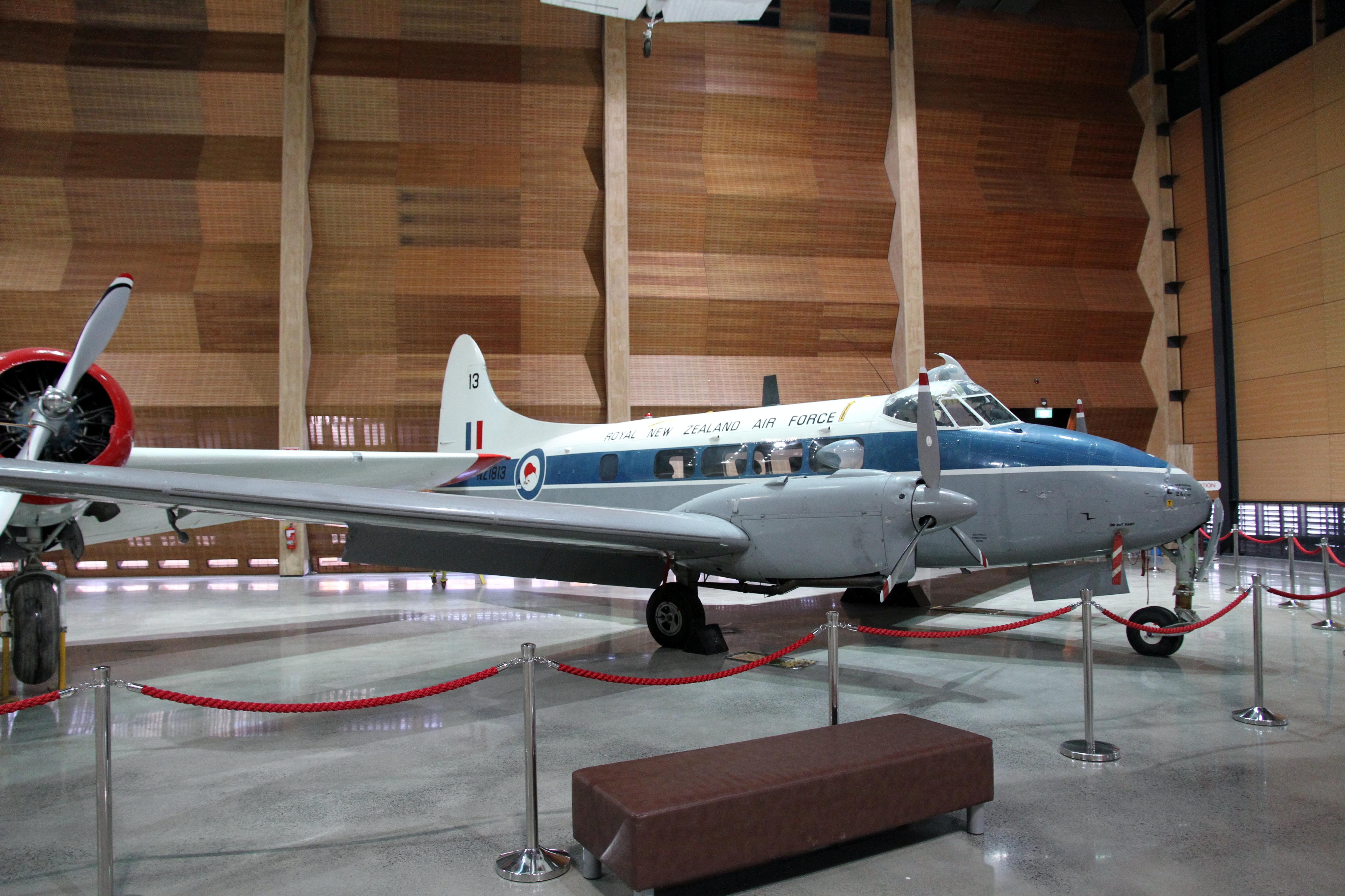 NZ1813 @ NZAA - NZ1813 1953 DH 104 Devon RNZAF AKL MoTaT 
 - by PhilR