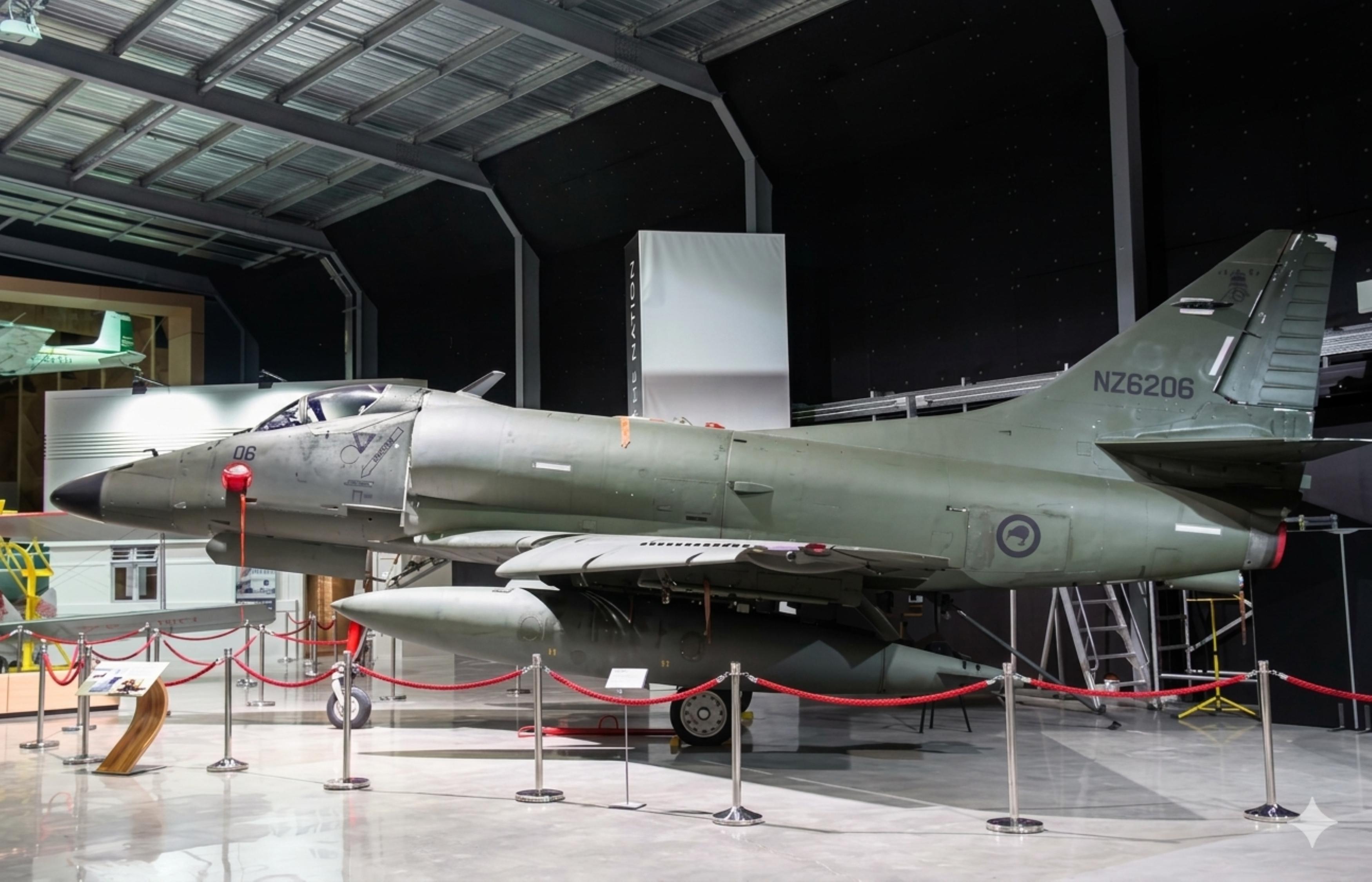 NZ6206 @ AKL - NZ6206 1970 Douglas A-4K Skyhawk RNZAF AKL MoTaT 
 - by PhilR