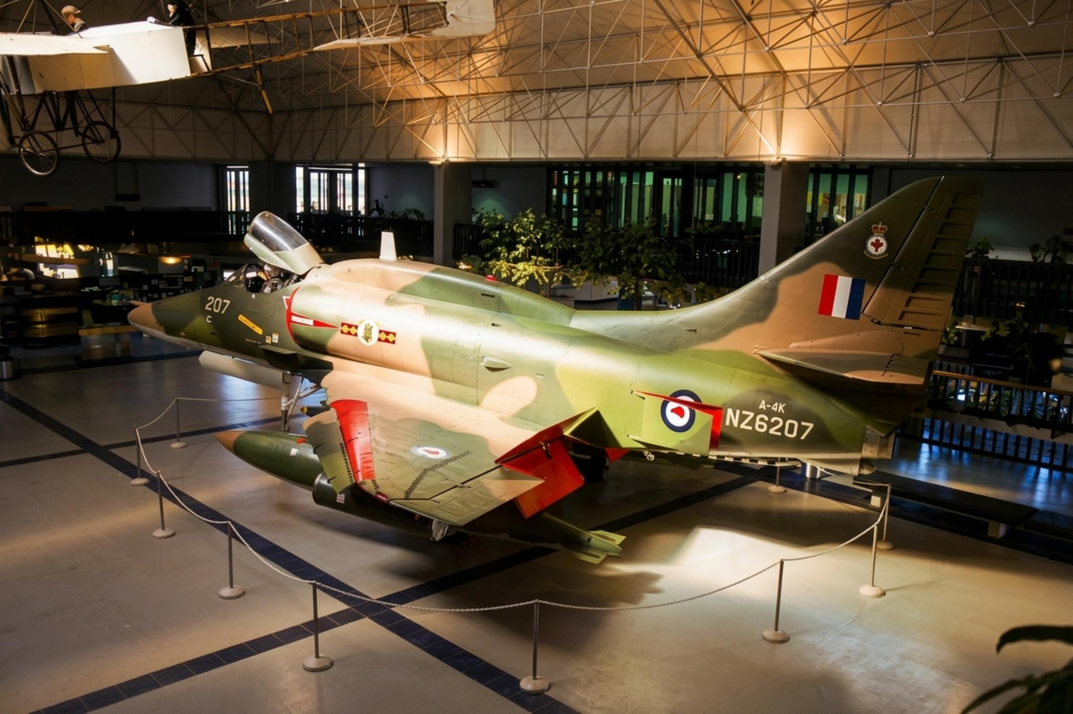 NZ6207 @ NZWG - NZ6207 (149516) 1970 Douglas A-4K Skyhawk RNZAF Wigram 
 - by PhilR