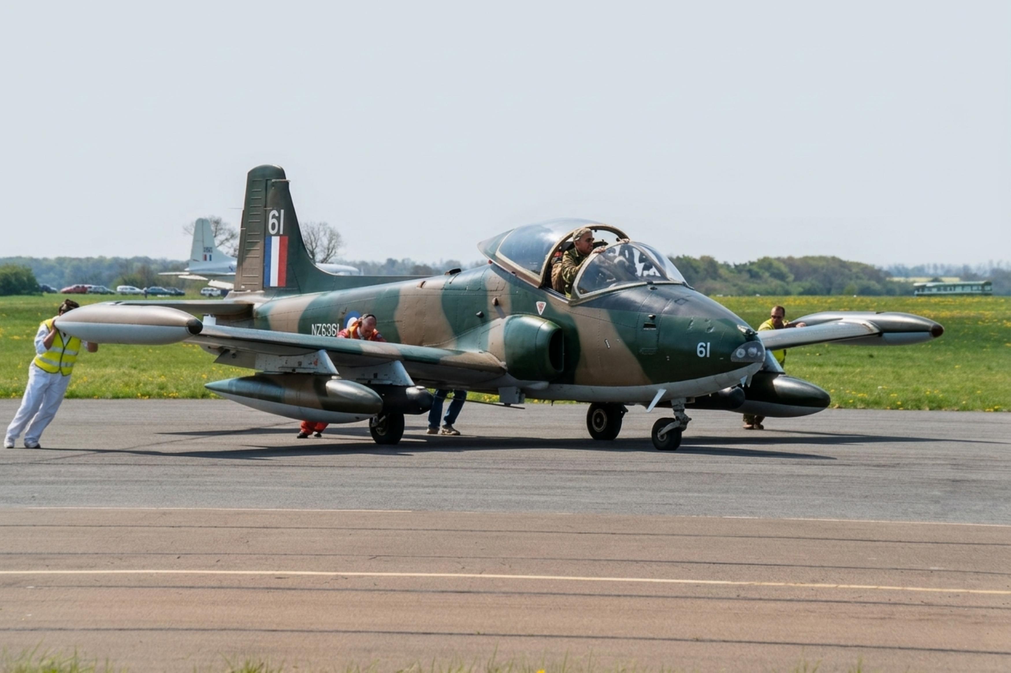 NZ6361 @ EGBP - NZ6361 (VH-ZEP) 1972 BAC 167 Strikemaster Mk 88 RNZAF Kemble  - by PhilR