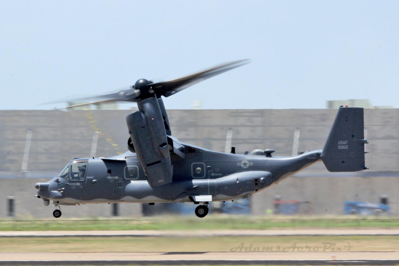 12-0062 @ KAFW - USAF CV-22 departing Perot Field - Fort Worth ,TX  - by Ztex