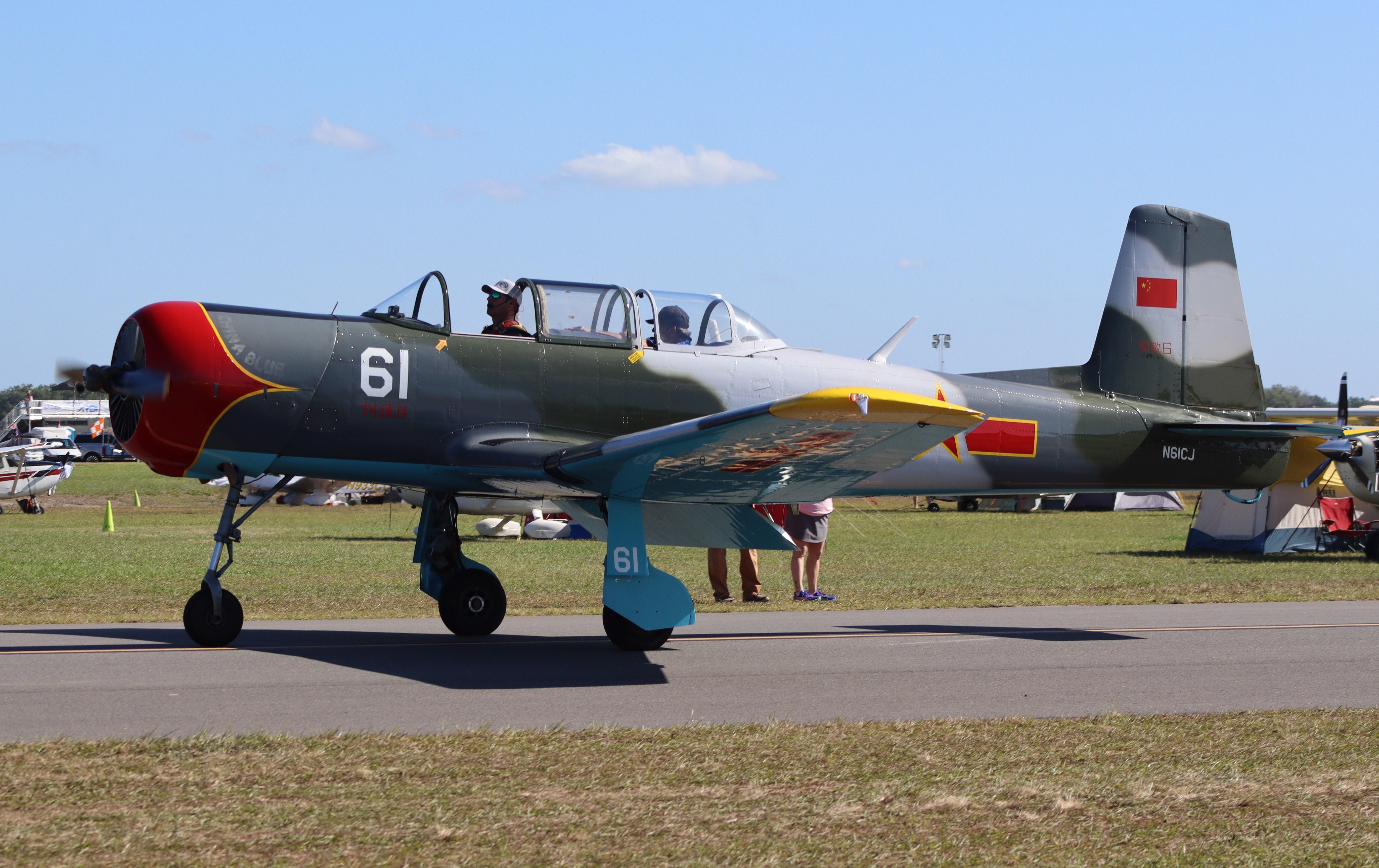 N61CJ @ KLAL - Nanchang CJ-6A - by MarkPasqualino
