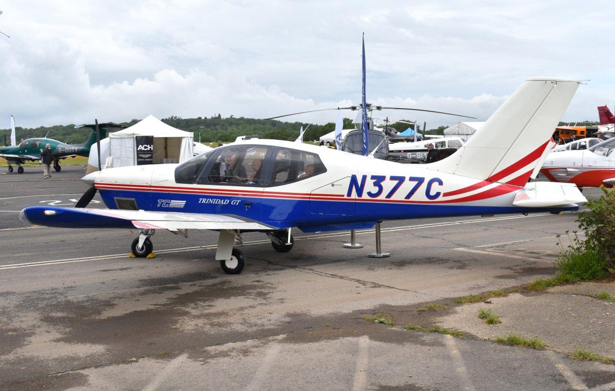N377C @ EGTB - Socata TB-21 Trinidad GT TC at Wycombe Air Park. - by moxy