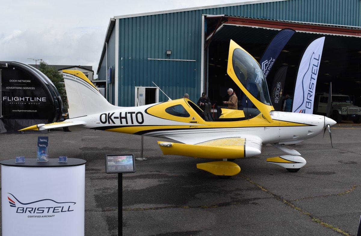 OK-HTO @ EGTB - BRM Aero Bristell B23-912iS at Wycombe Air Park. - by moxy