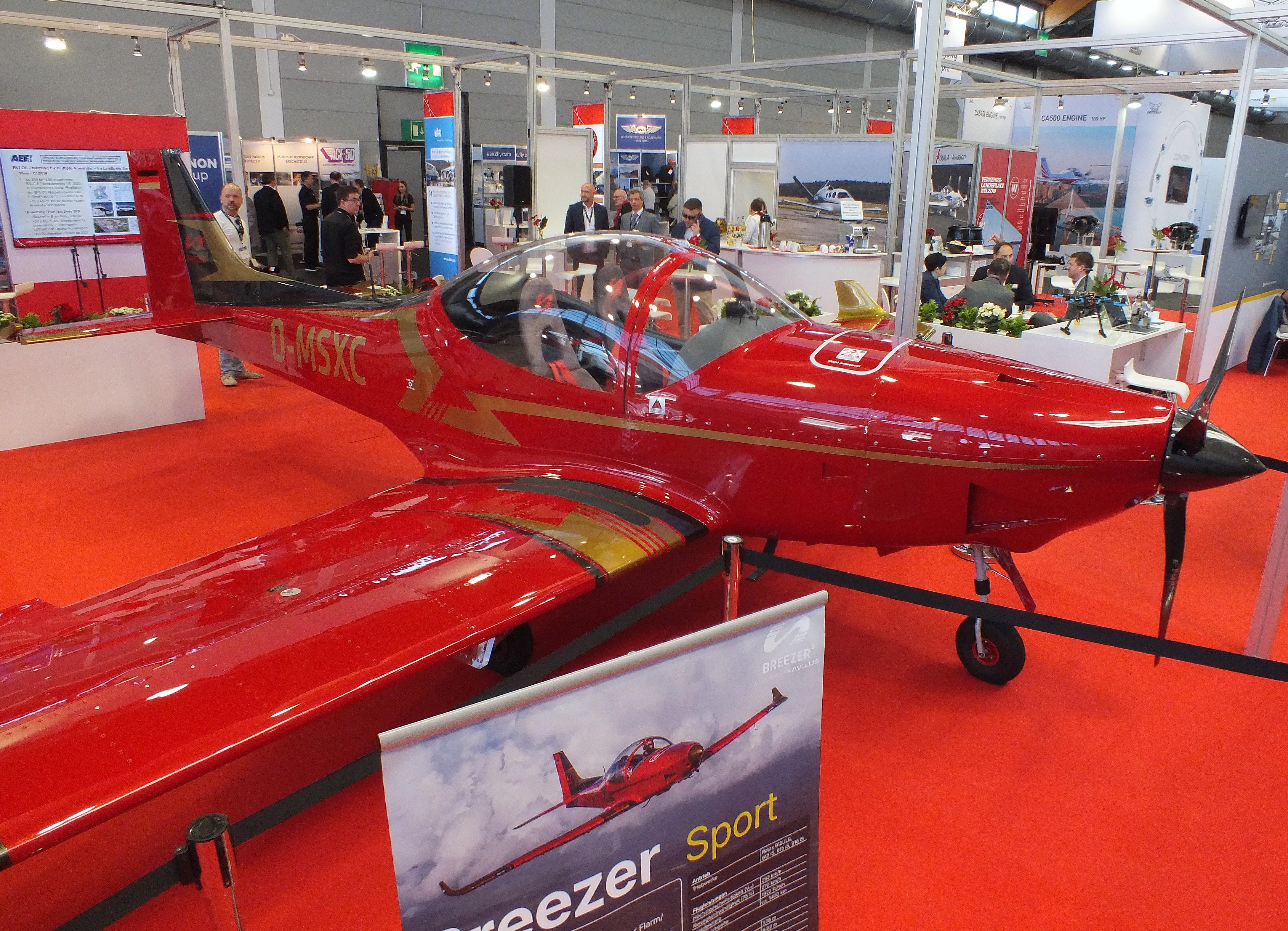 D-MSXC @ EDNY - Breezer Aircraft Breezer Sport UL at the AERO 2026, Friedrichshafen - by iwarnecke