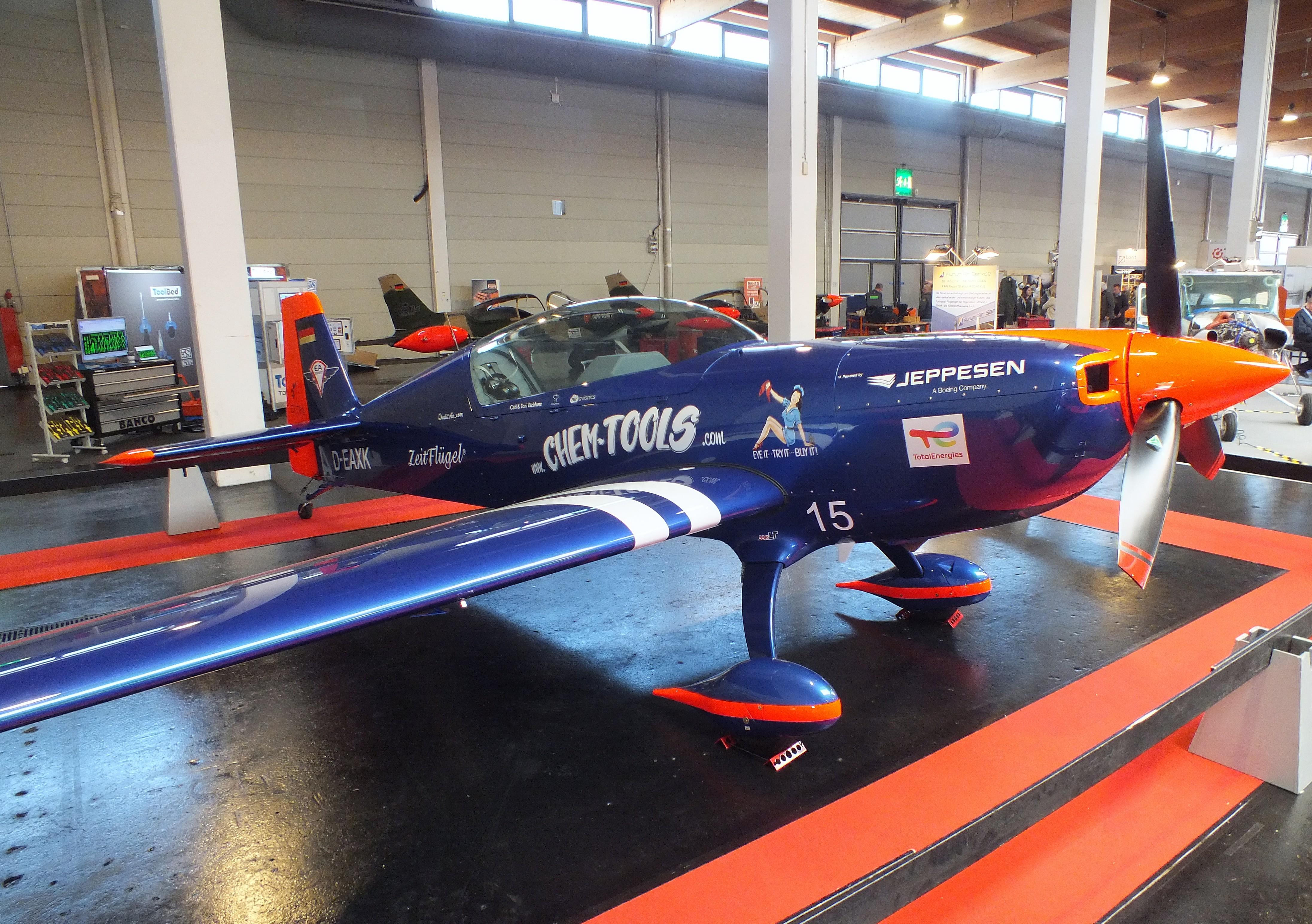 D-EAXK @ EDNY - Extra EA-330LT at the AERO 2026, Friedrichshafen - by iwarnecke