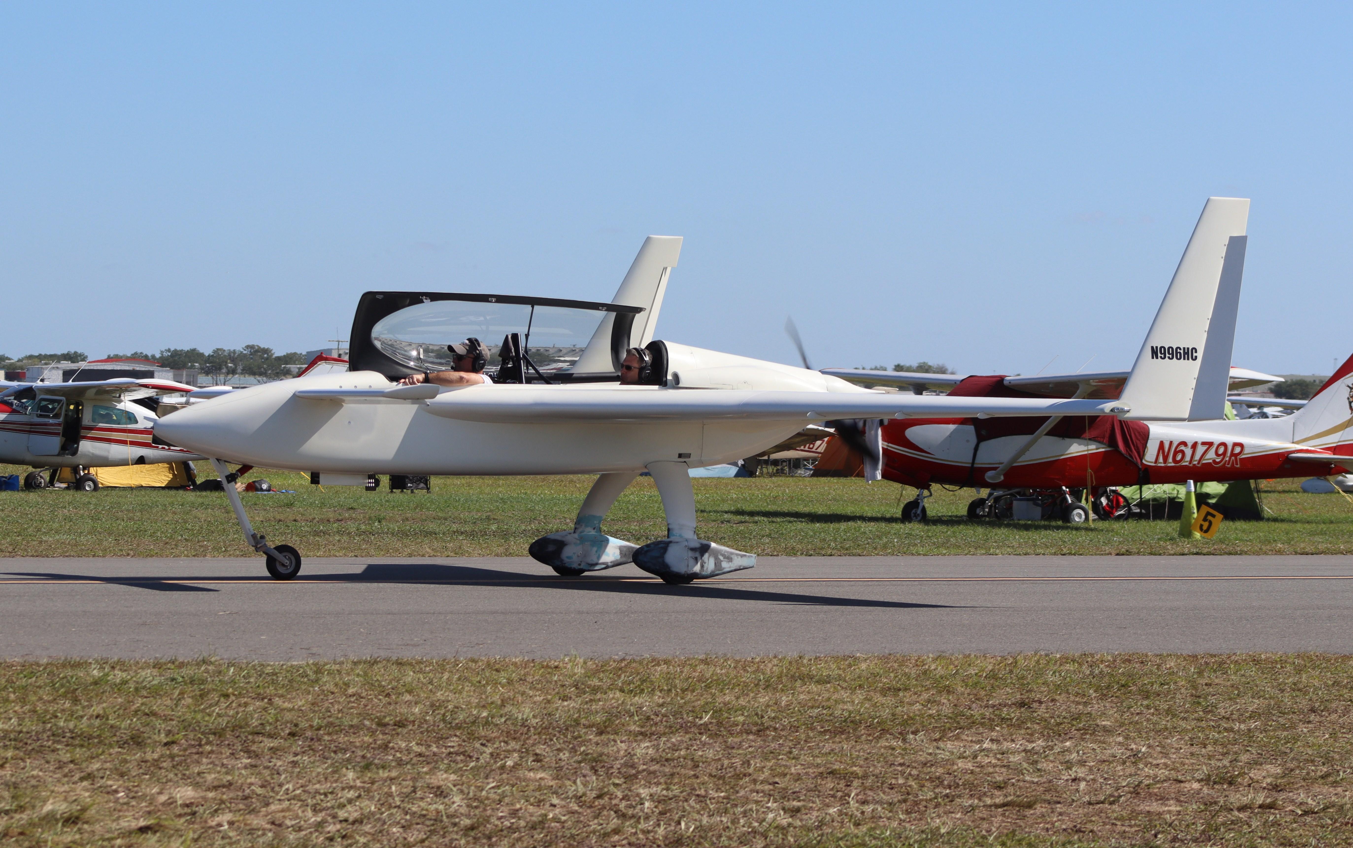 N996HC @ KLAL - Rutan Long EZ - by MarkPasqualino