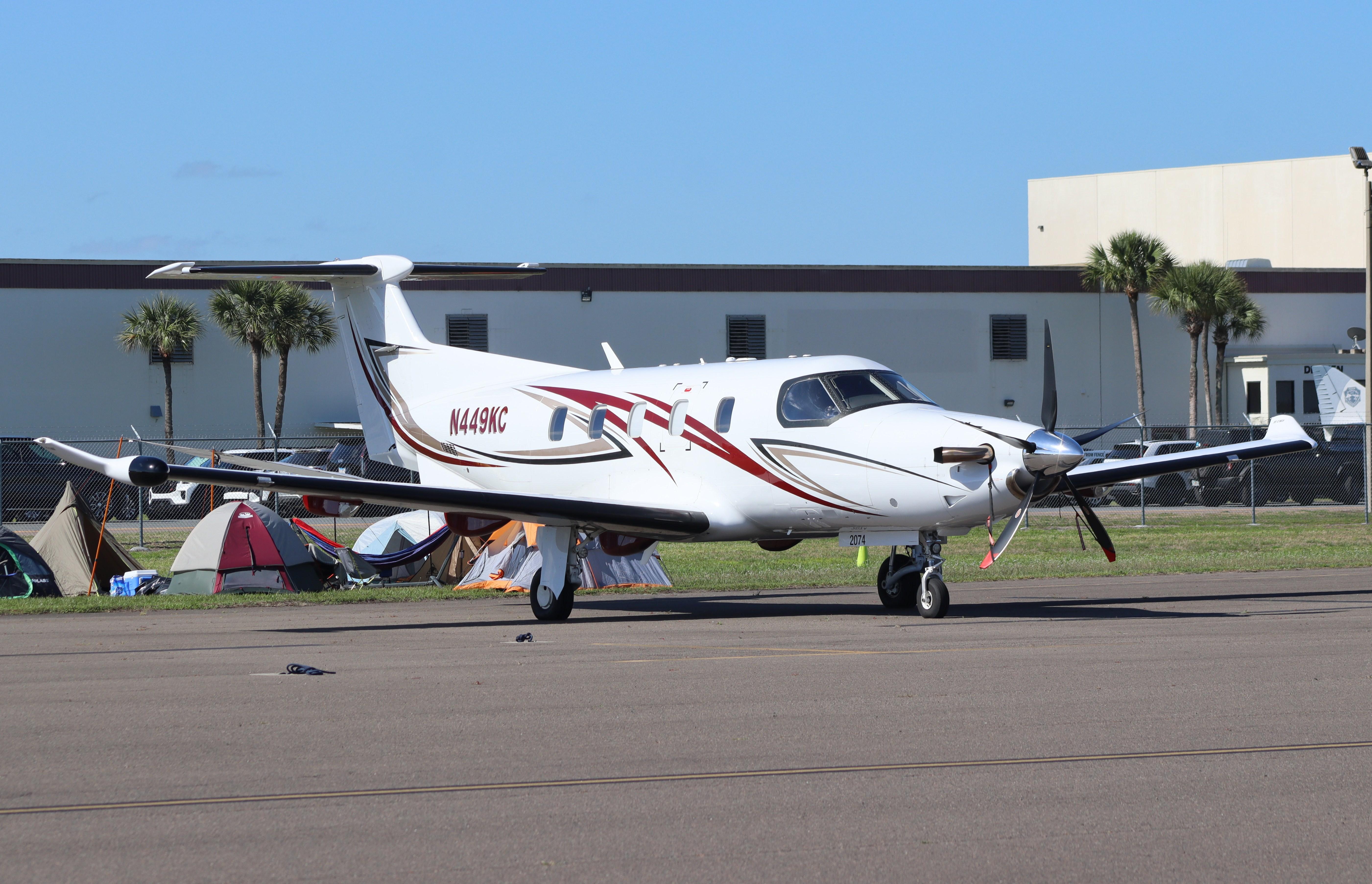 N449KC @ KLAL - Pilatus PC-12/47E - by MarkPasqualino