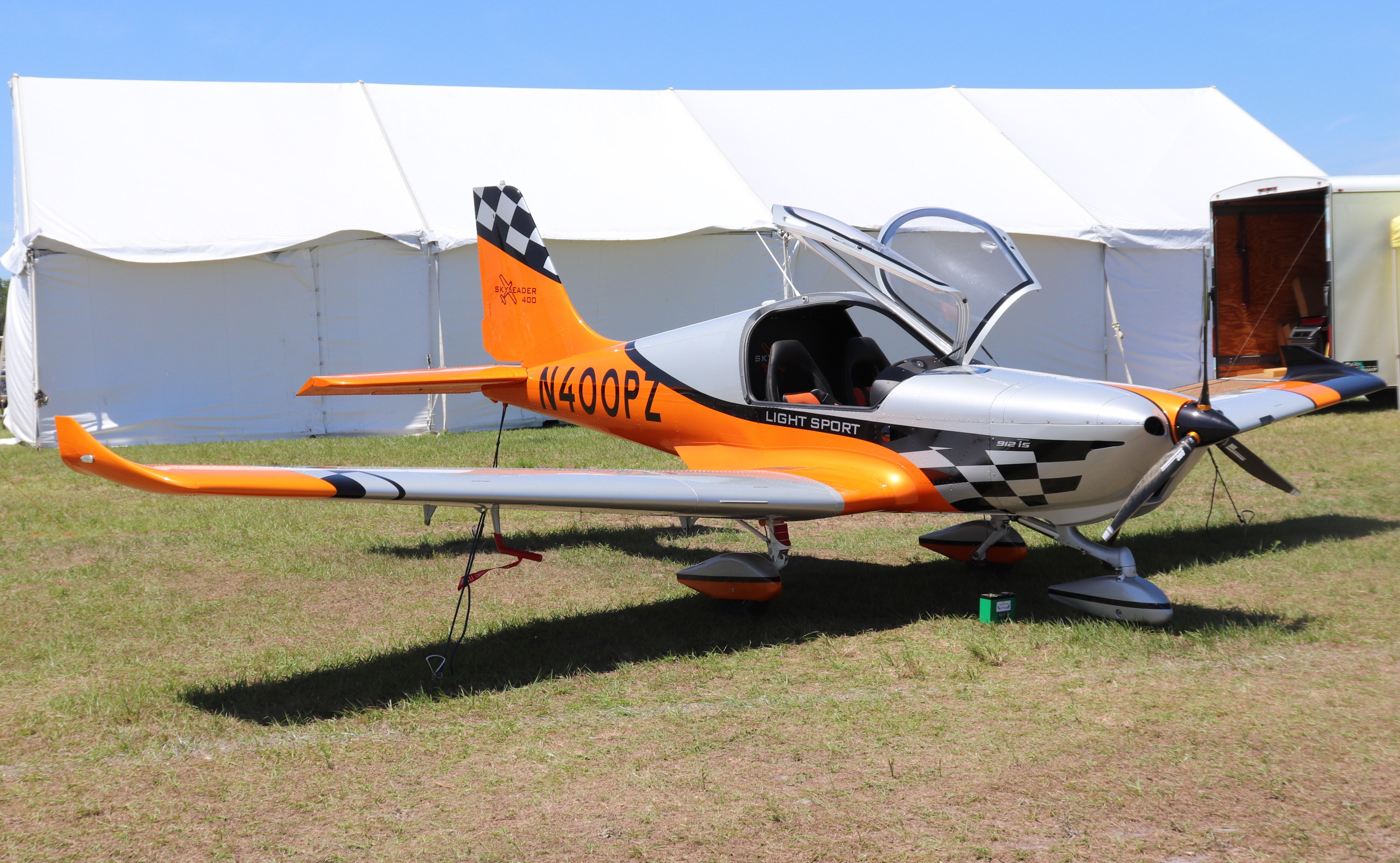 N400PZ @ KLAL - Skyleader JA-400 - by MarkPasqualino