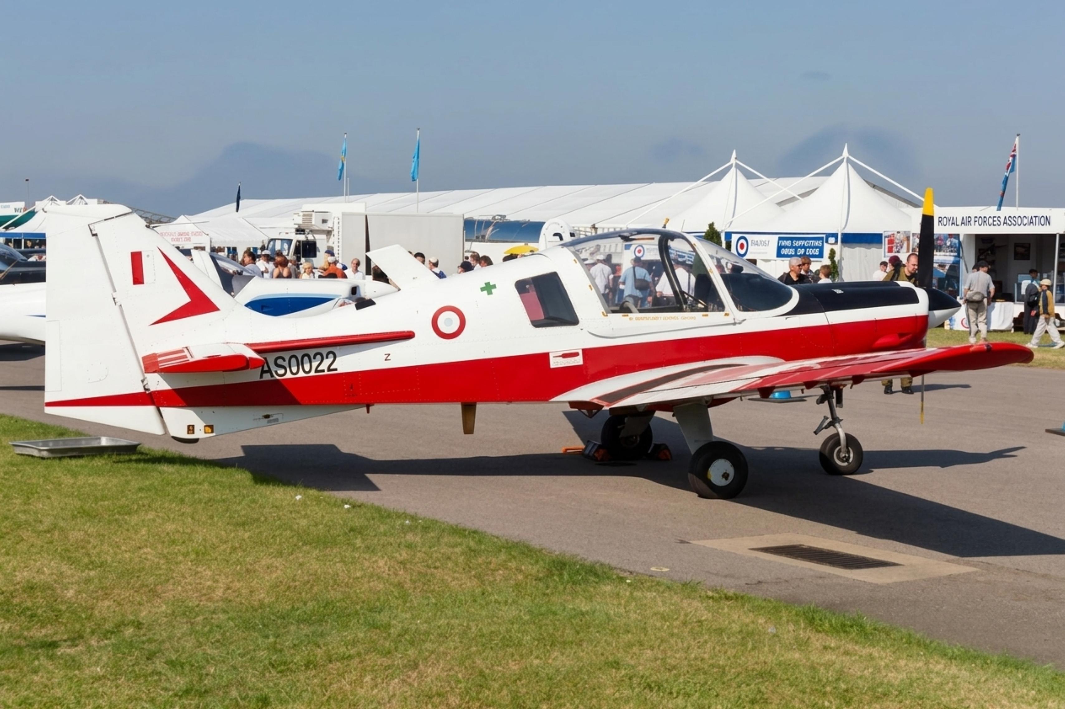 AS0022 @ EGXJ - AS0022 (XX709, 9H-ADS, G-CLJC) 1975 Scottish Aviation Bulldog T1 Armed Forces of Malta RIAT Cottesmore 
 - by PhilR