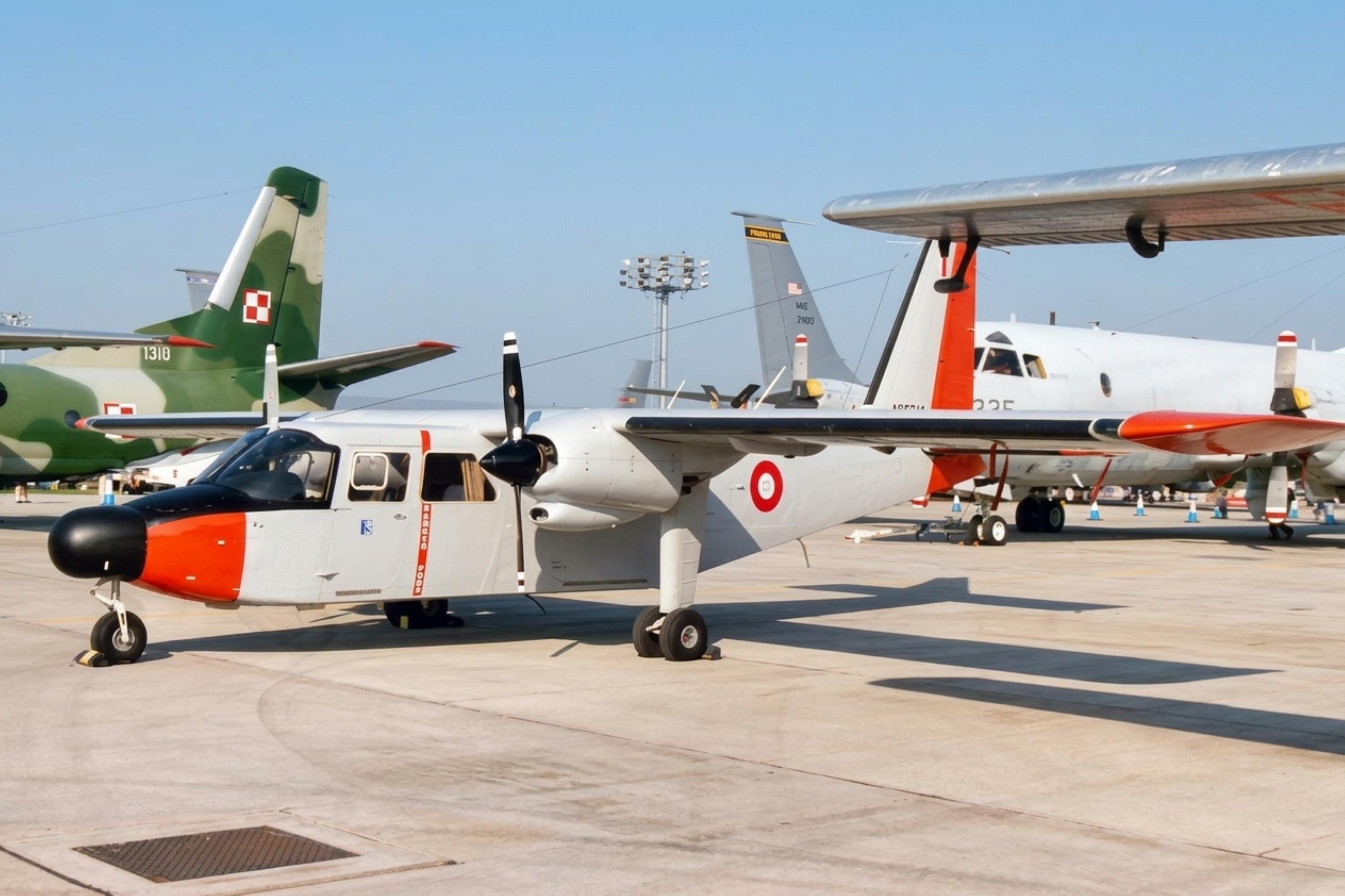 AS9516 @ EGXJ - AS9516 1985 Britten-Norman BN-2B Islander Armed Forces of Malta RIAT Cottesmore 
 - by PhilR