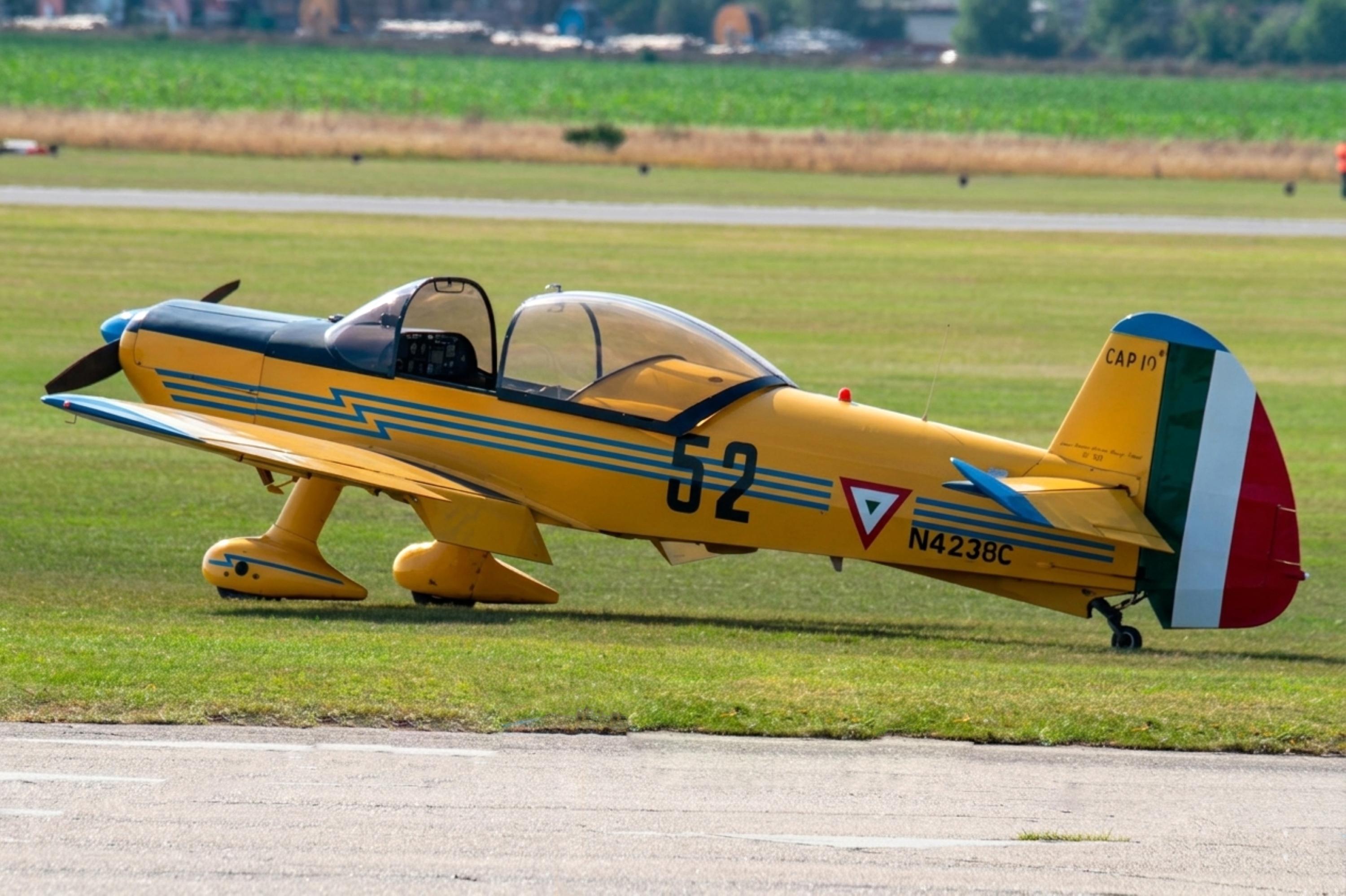 N4238C - N4238C (152) 1965 Mudry CAP 10B MexicanAF Duxford - by PhilR