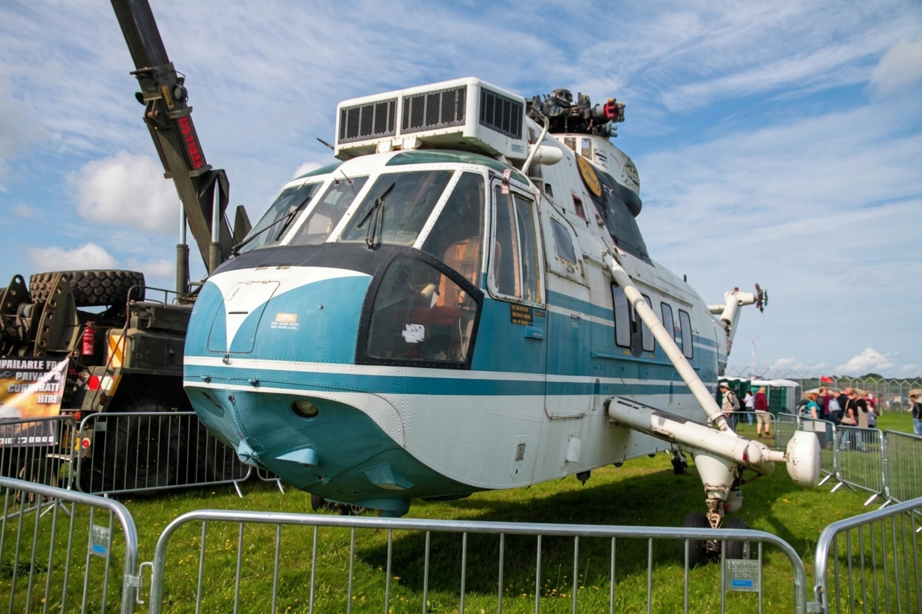 SL-01 @ EGTD - SL-01 1975 Westland WS61 Sea King-Commando Sierra Leone AF Wings & Wheels Dunsfold 
 - by PhilR