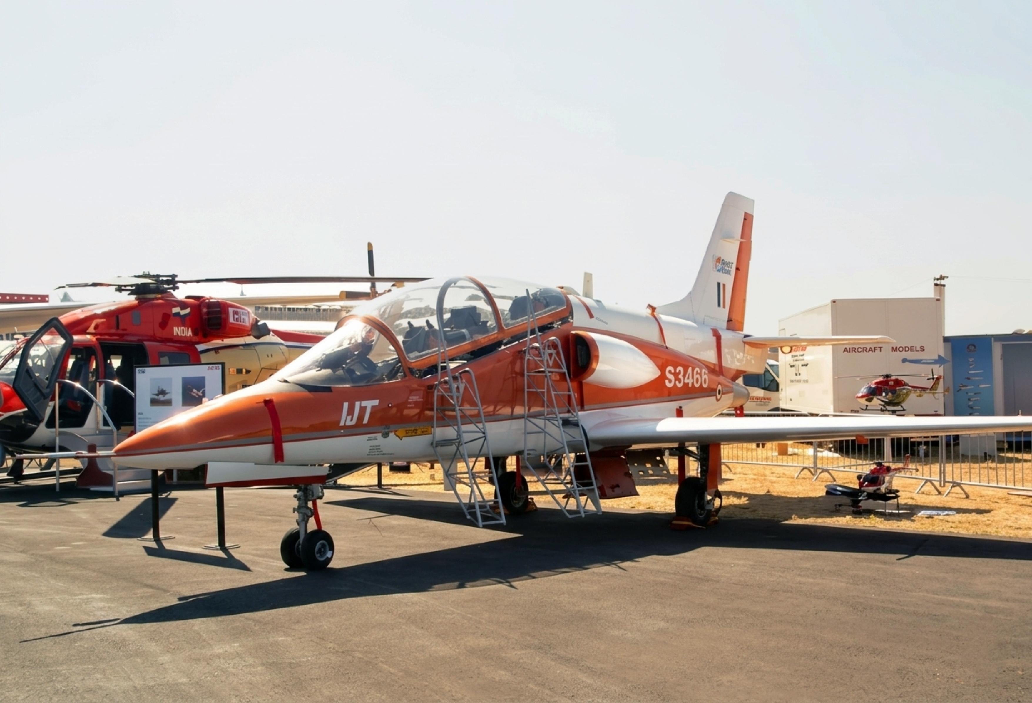 S3466 @ EGTD - S3466 HAL HJT-36 Sitara Kiran IndianAF SBAC - by PhilR