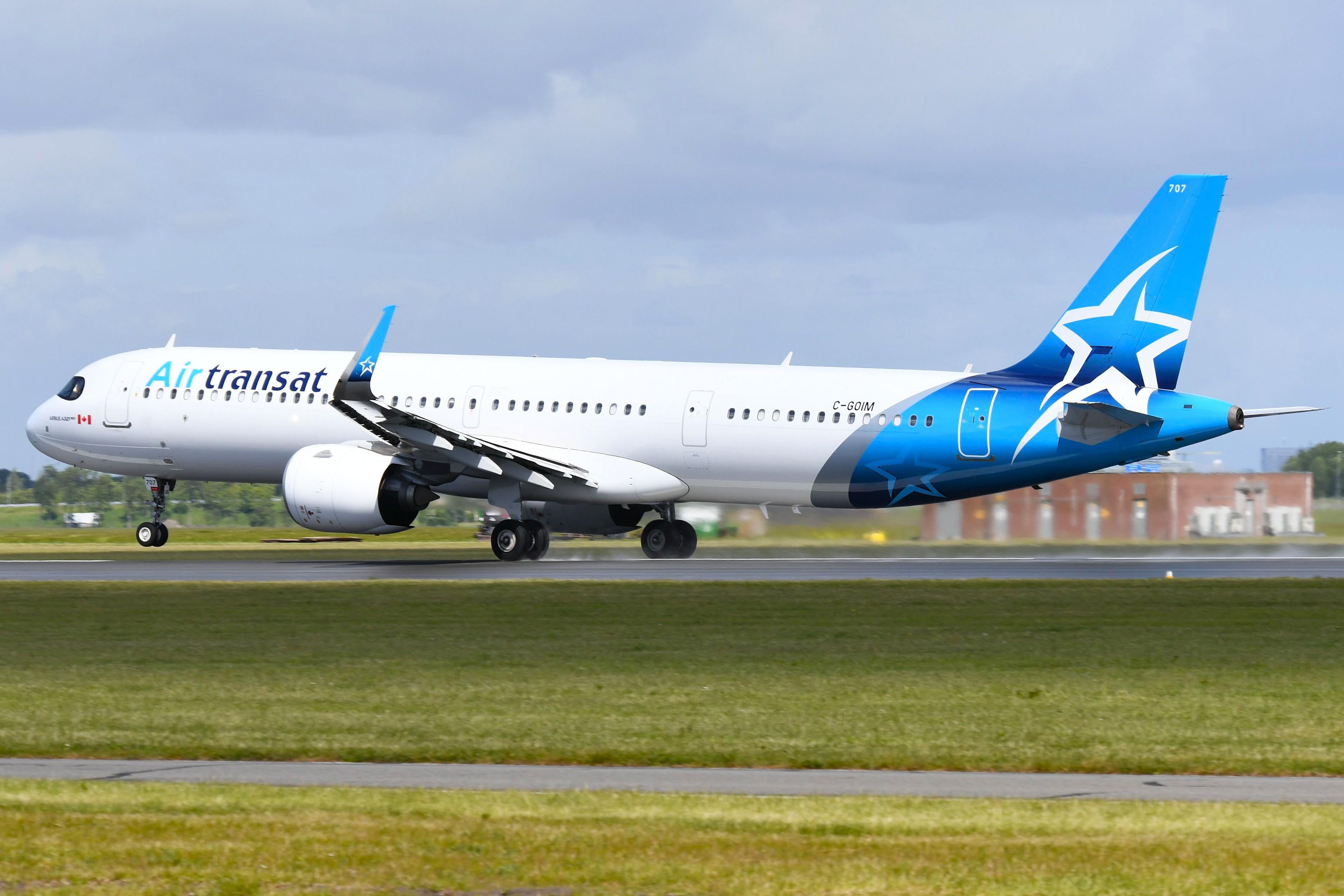 C-GOIM @ AMS - Air Transat A321N taking-off - by FerryPNL
