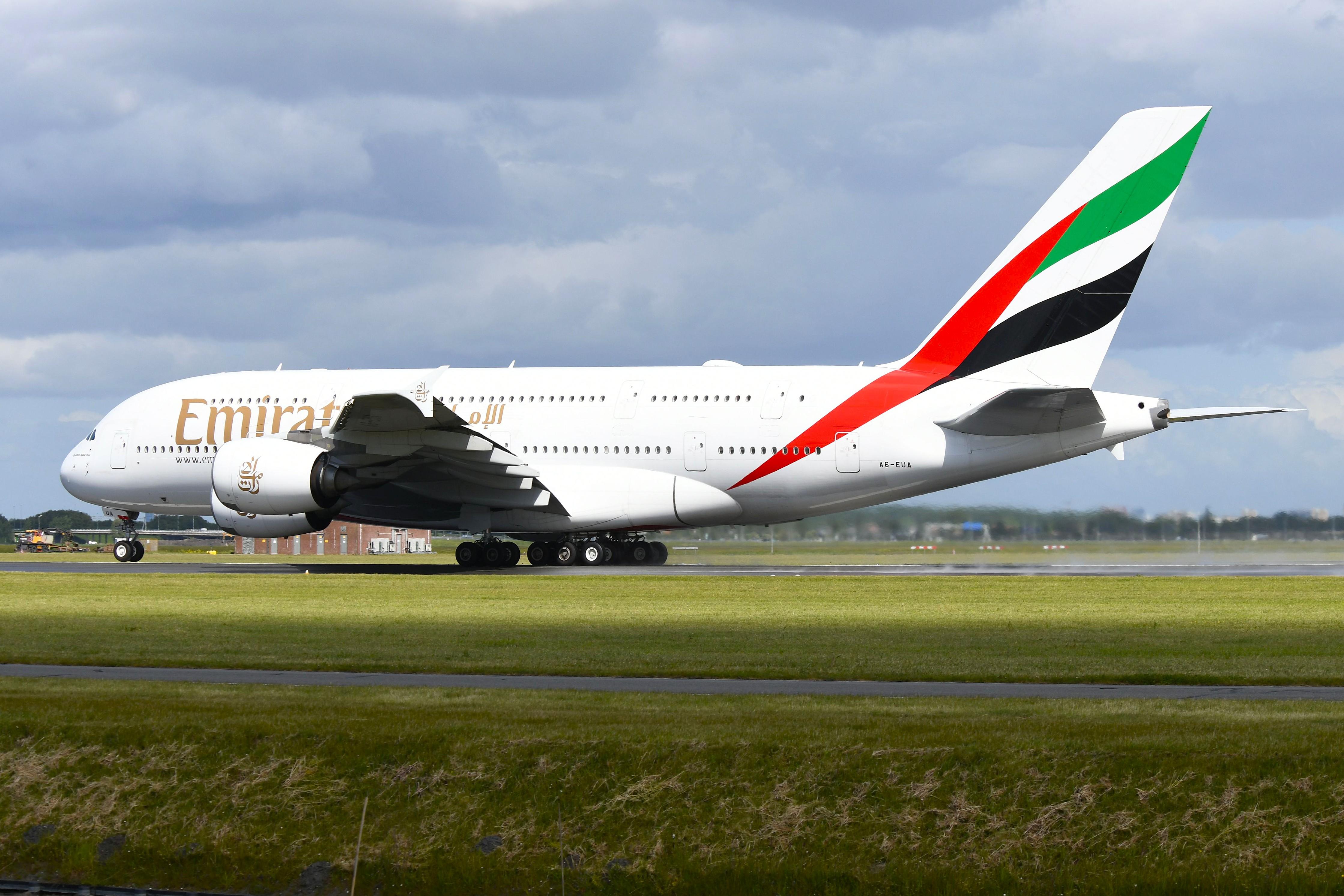 A6-EUA @ EHAM - Emirates A388 heading for DXB - by FerryPNL
