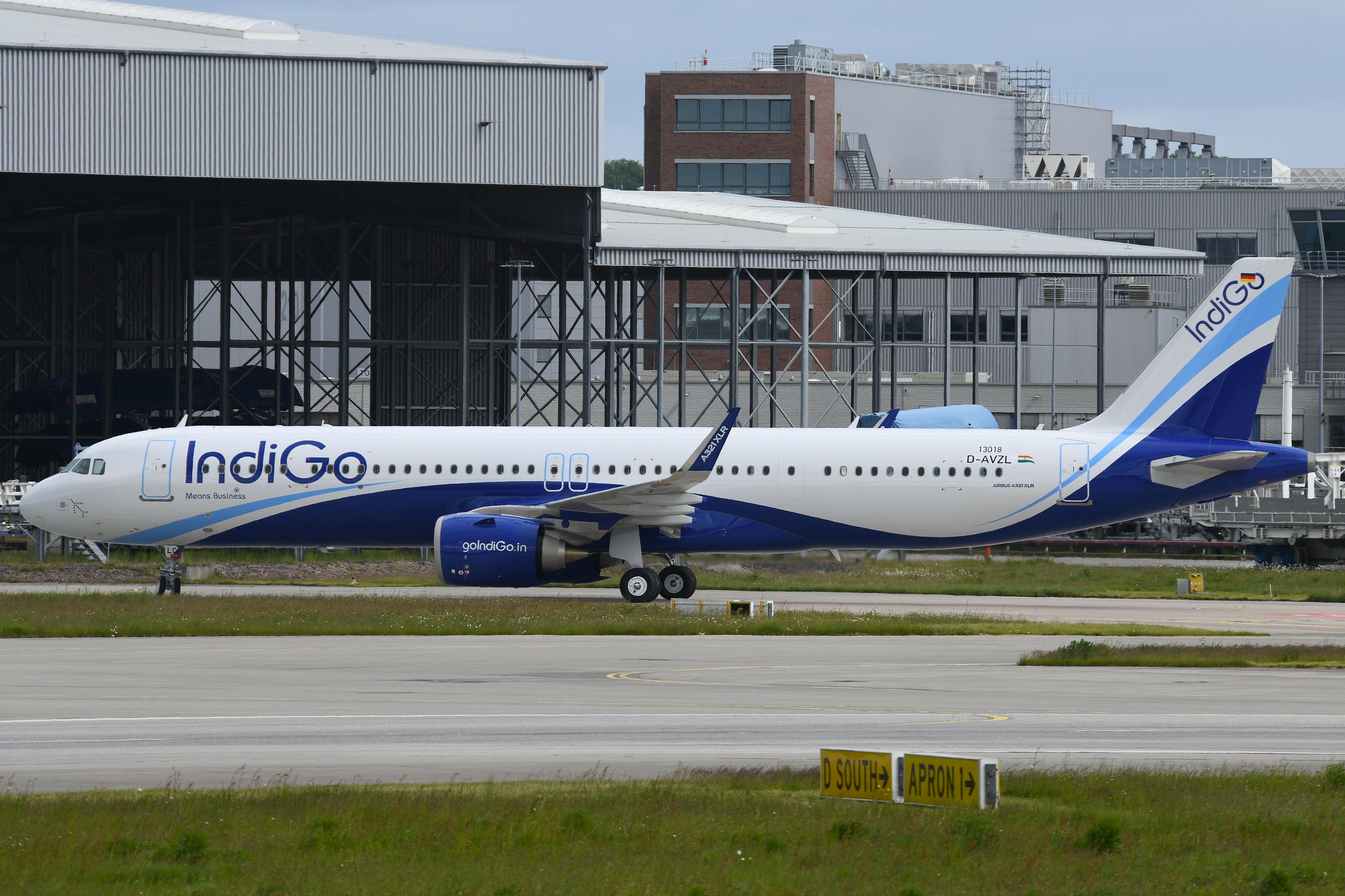 D-AVZL @ EDHI - IndiGo A321N during ground tests in XFW, will become VT-NLC - by FerryPNL