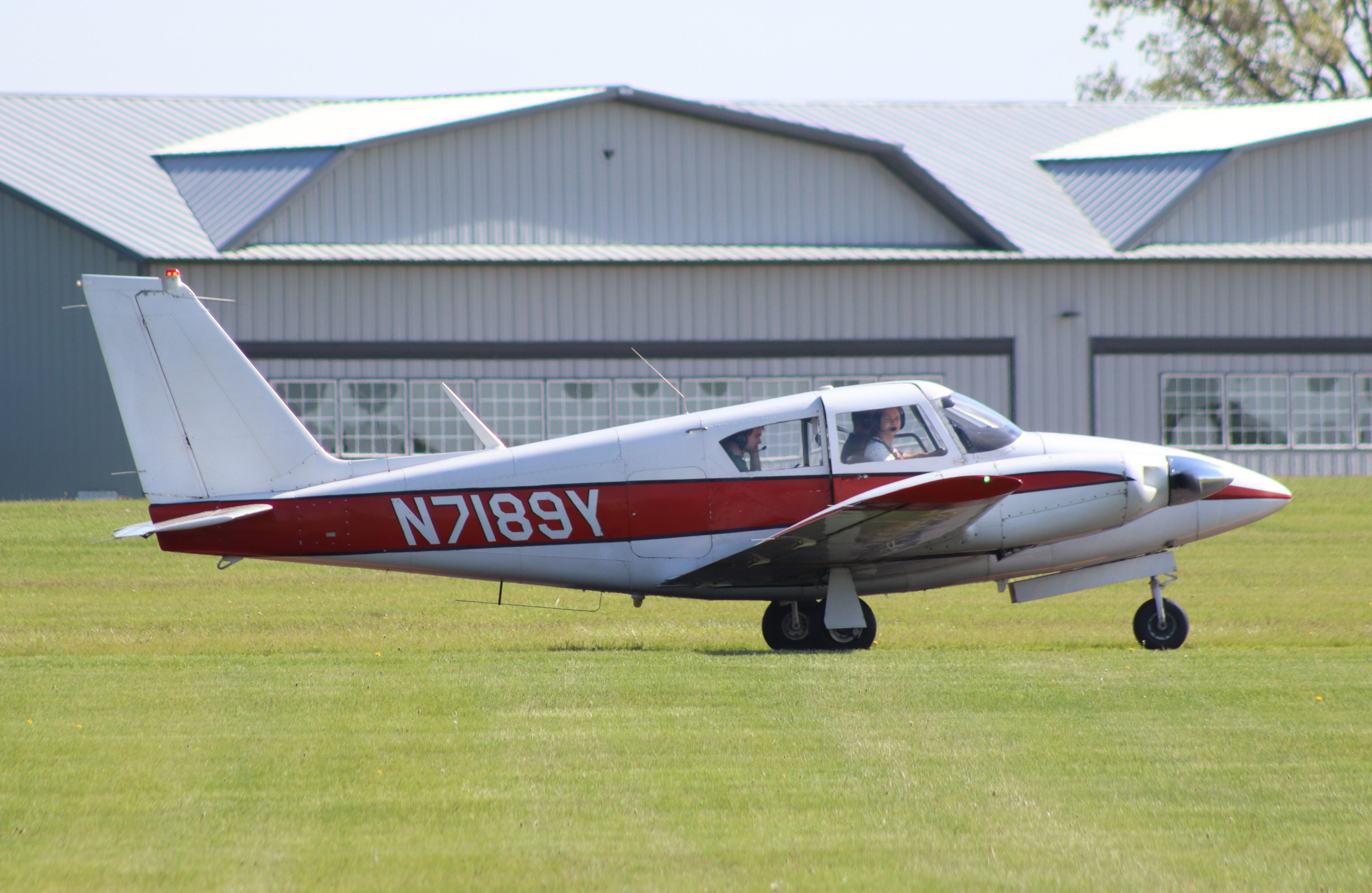 N7189Y @ C77 - Piper PA-30 - by MarkPasqualino