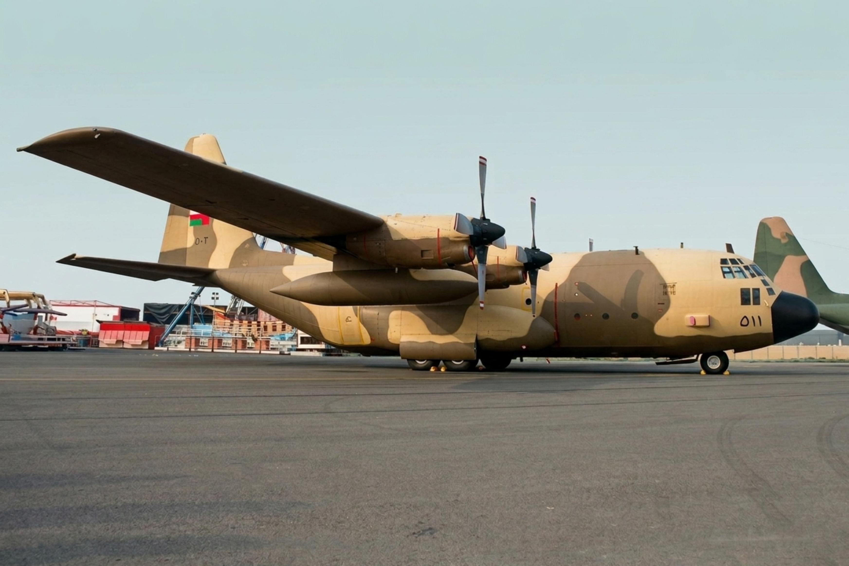 503 @ EGVA - 503 1982 Lockheed C-130H Hercules OmanAF IAT 07.94.jpg
 - by PhilR