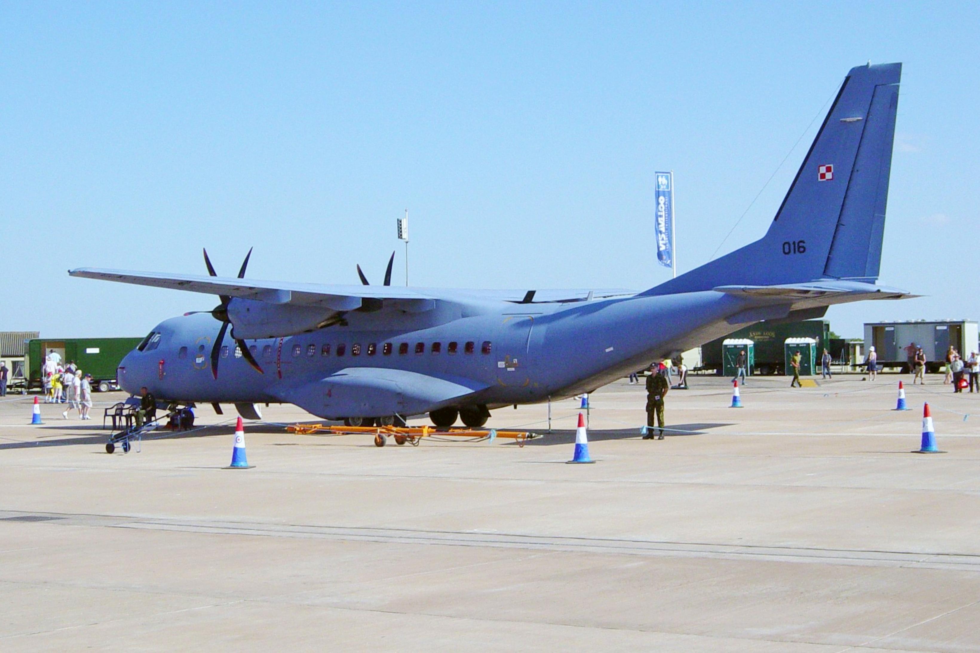 016 @ EGWU - 016 CASA C295M PolAF RIAT - by PhilR