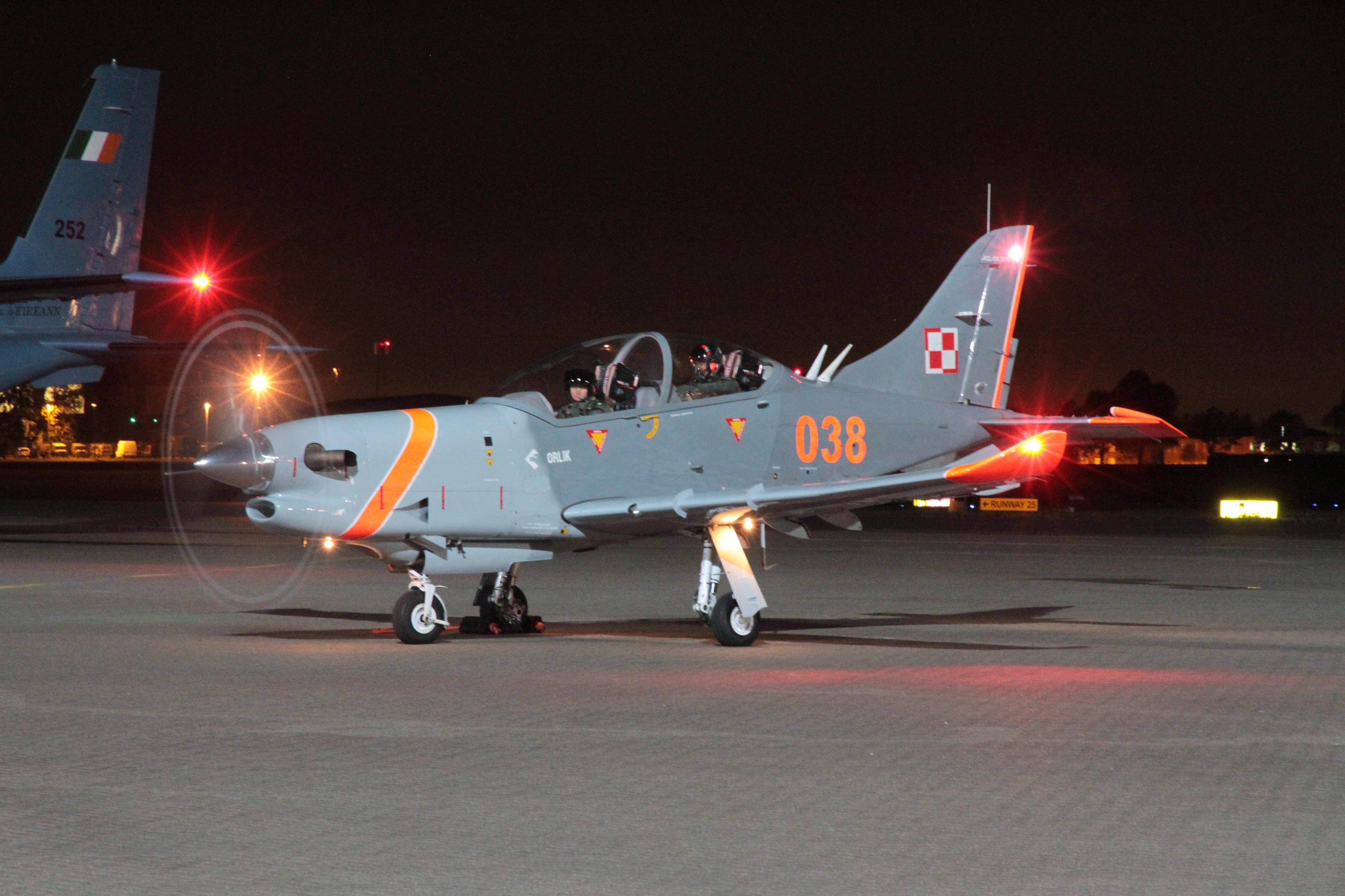 038 @ EGWU - 038 PZL-130 Turbo Orlik Plish AF Northolt Night Shoot 
 - by PhilR