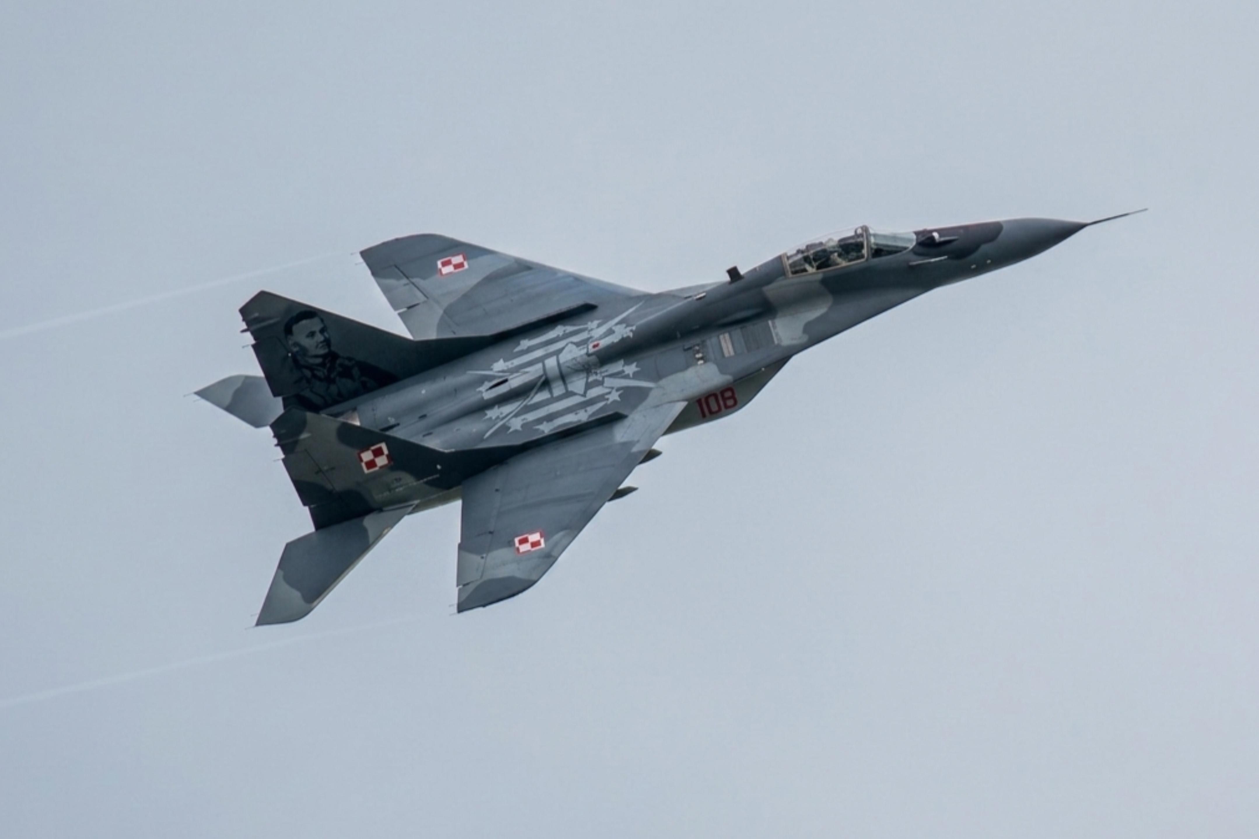 108 @ EGVA - 108 Mig 29A Fulcrum PolAF RIAT
 - by PhilR