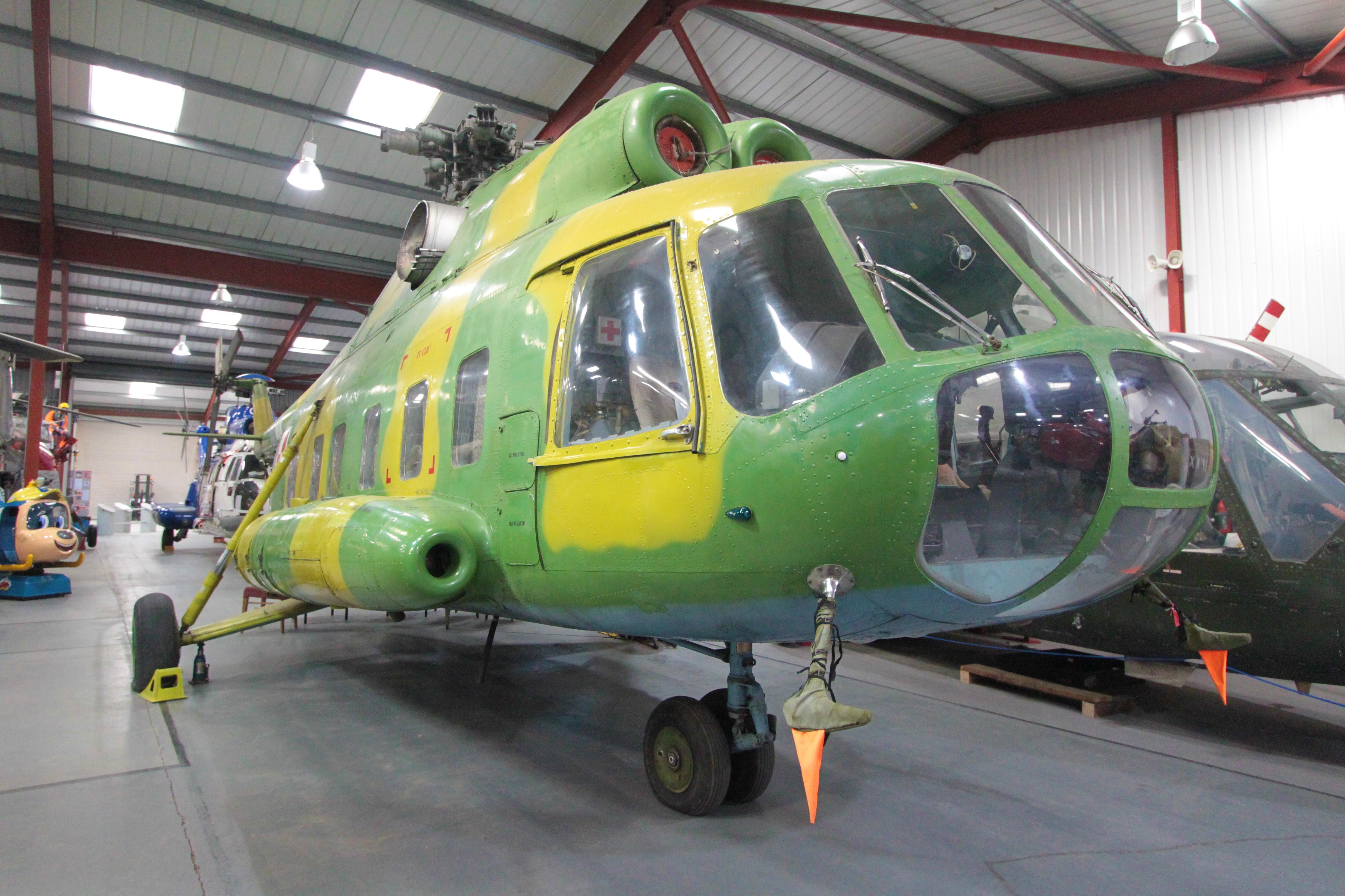 618 @ EGFI - 618 1972 Mil Mi-8 PolishAF Helicopter Museum 
 - by PhilR