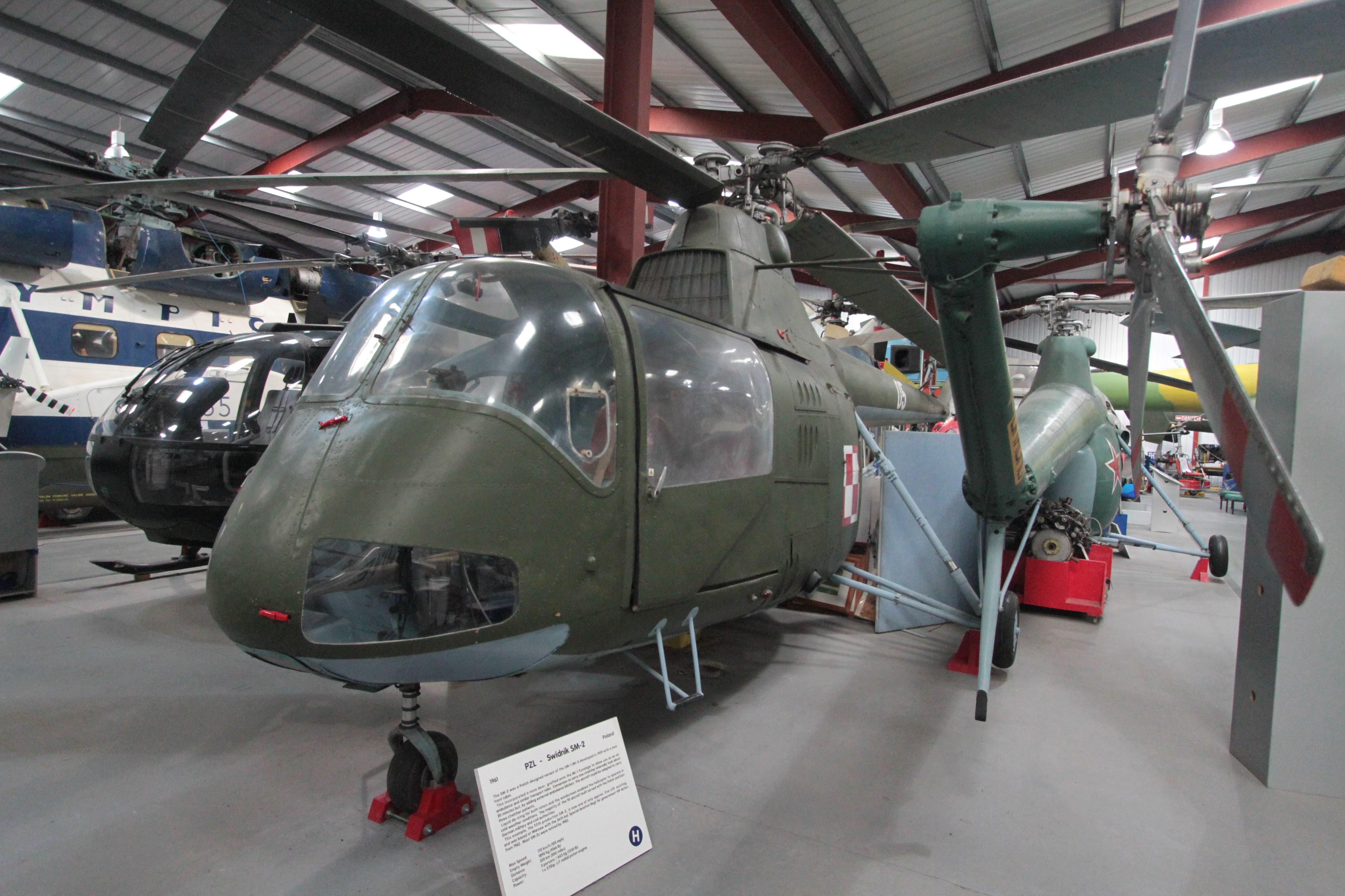1005 @ EGFI - 1005 1961 PZL Swidnik SM-2 Helicopter Museum
 - by PhilR