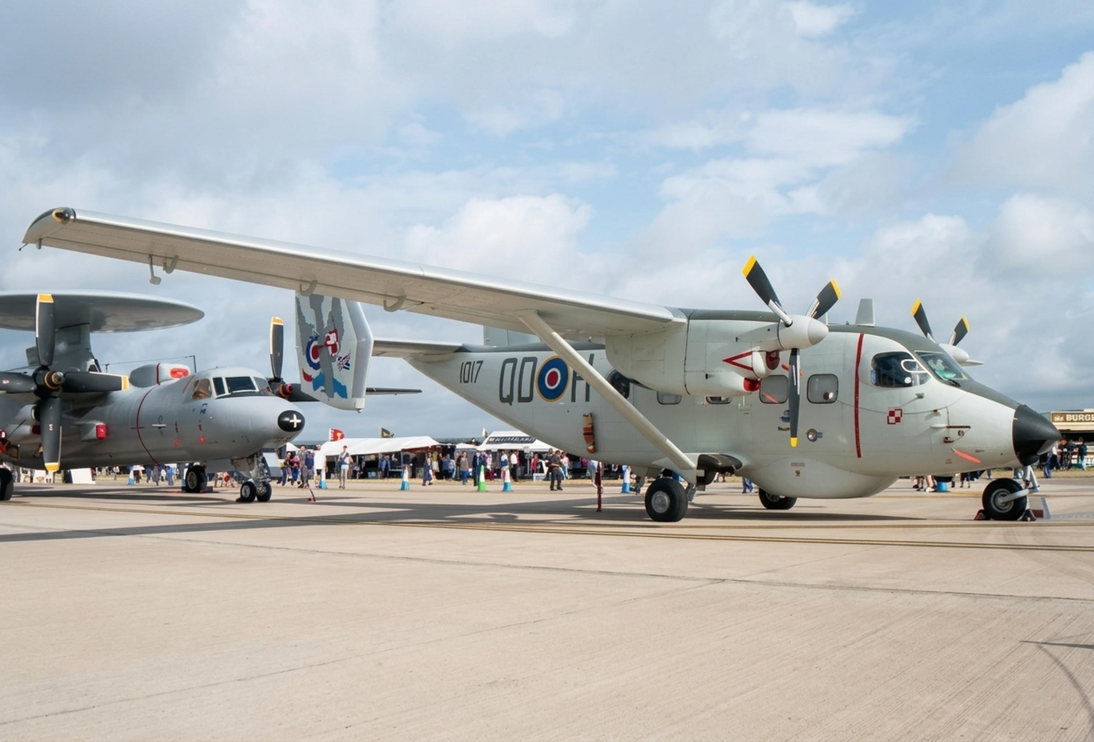 1017 @ EGVA - 1017 M-28 Bryza IR PolN RIAT Fairford - by PhilR