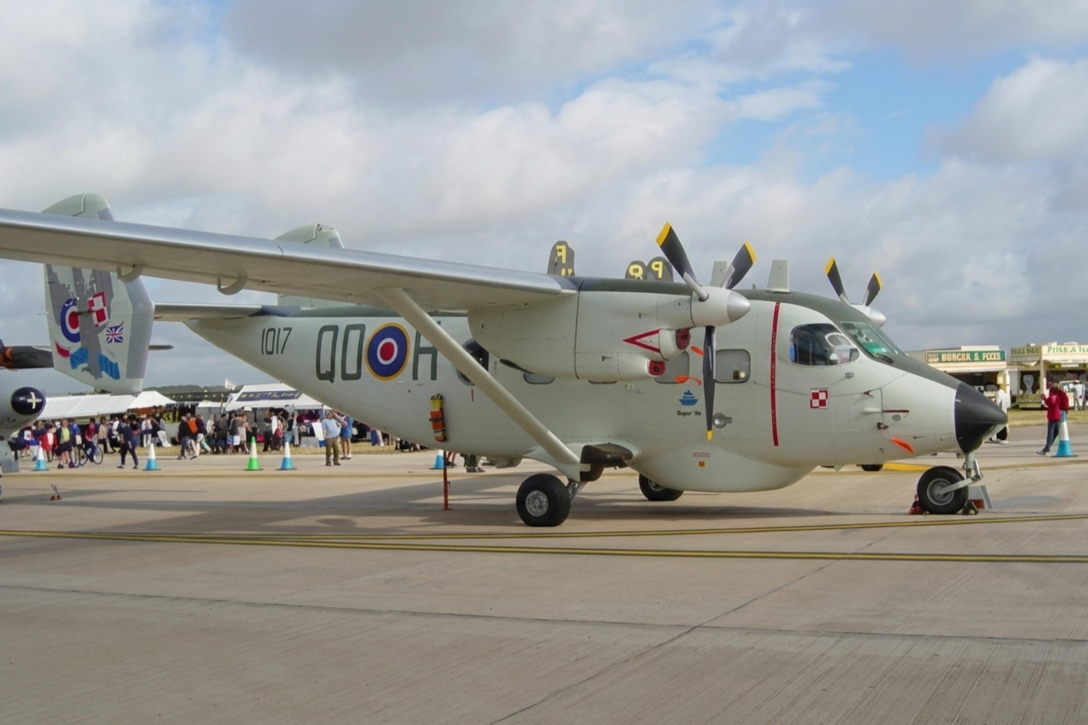 1017 @ EGVA - 1017 M-28 Bryza IR PolN RIAT Fairford 
 - by PhilR