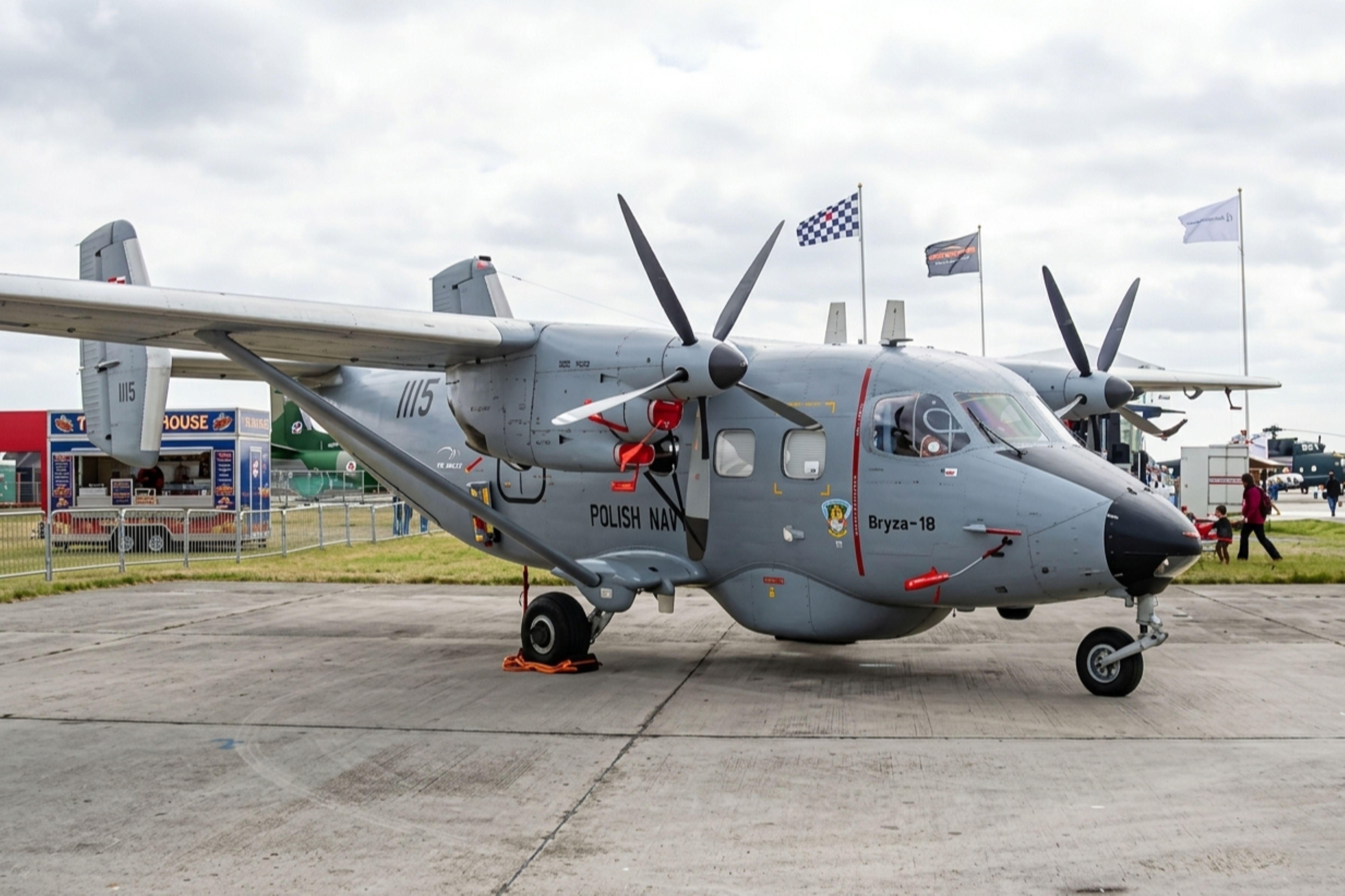 1115 @ EGVA - 1115 PZL M-28 Bryza IR PolN RIAT Fairford  - by PhilR