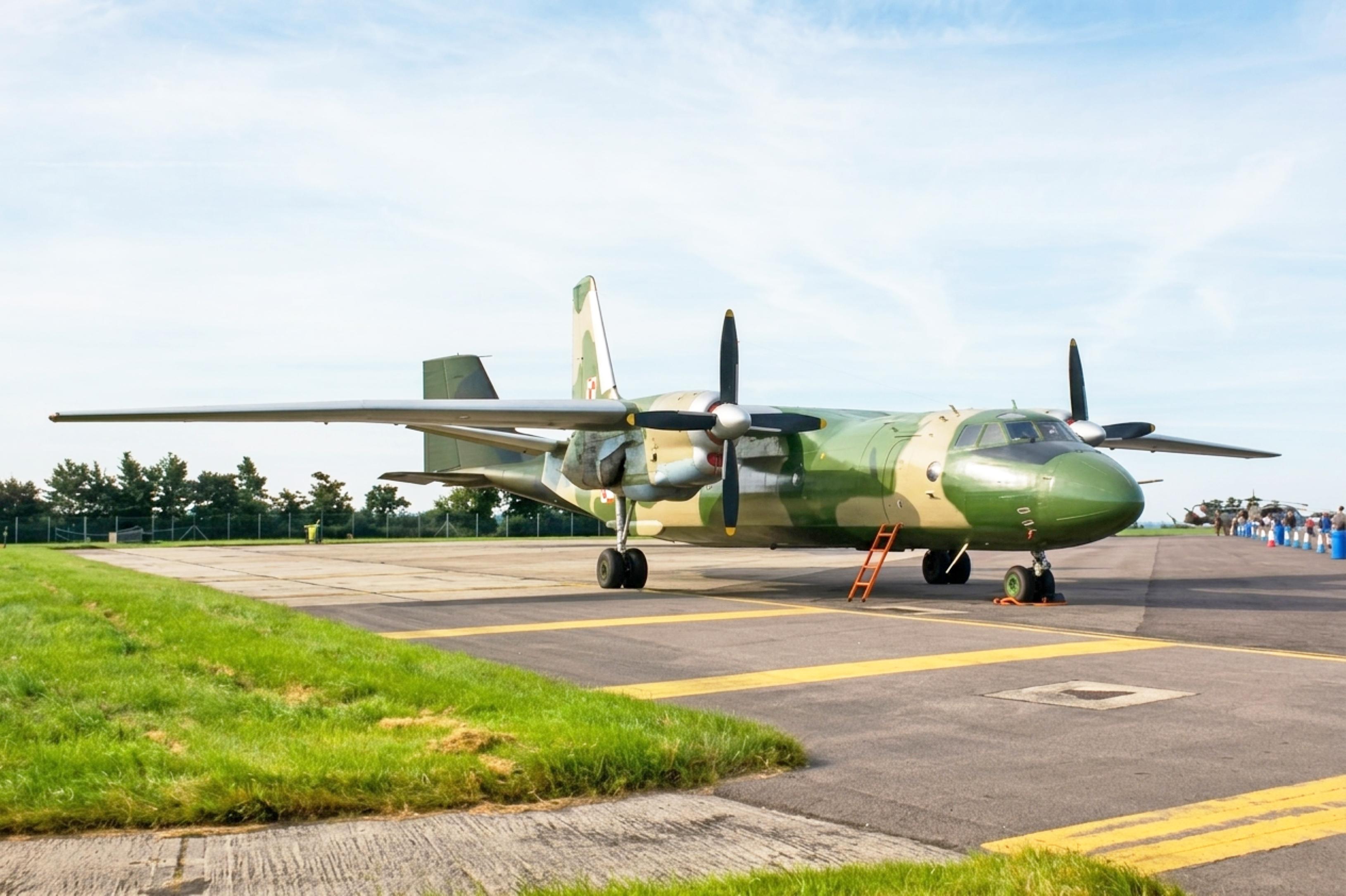 1603 @ EGVA - 1603 Antanov An-26 PolAF RIAT 
 - by PhilR