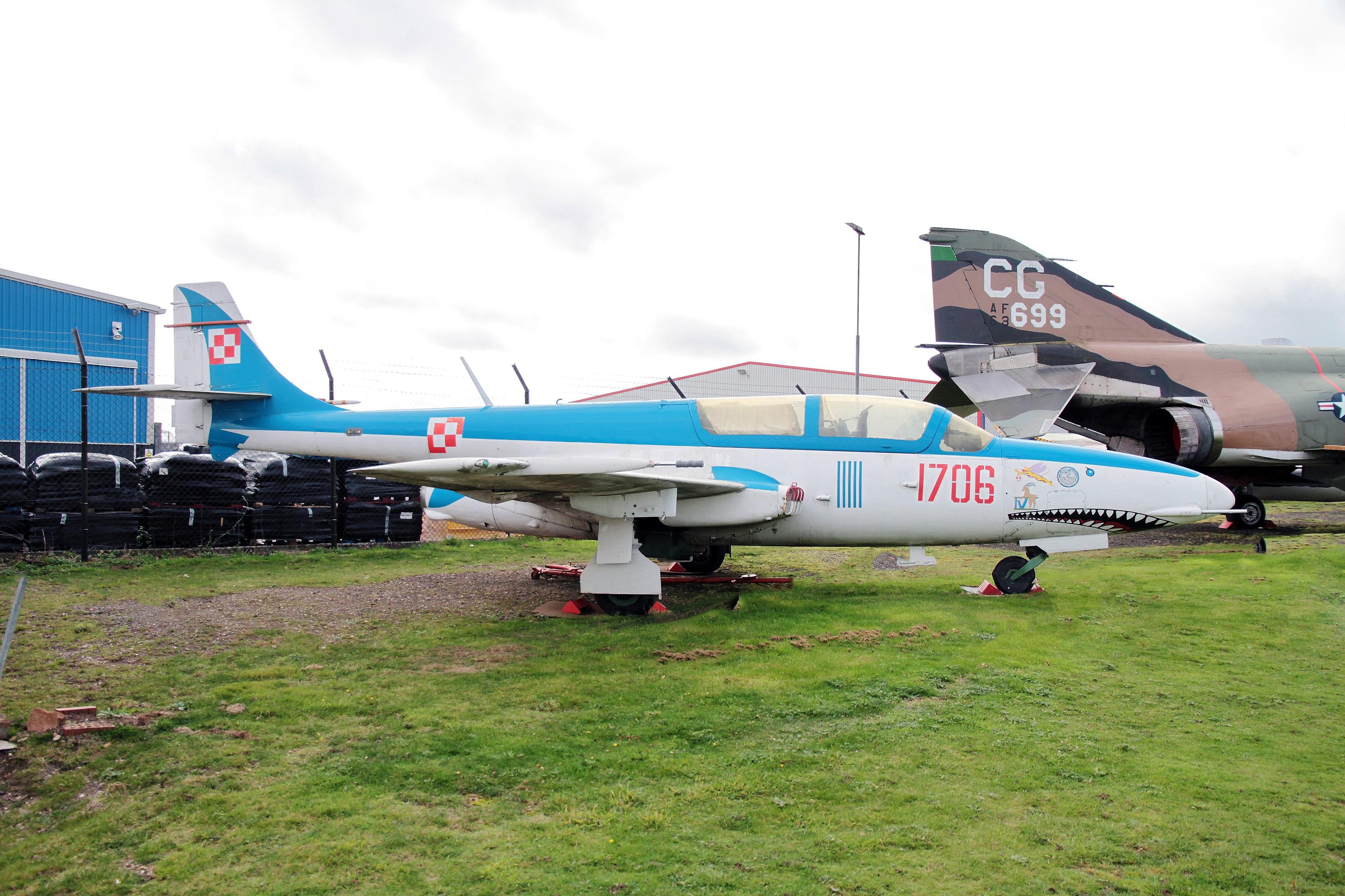 1706 @ EGBE - 1706 (409) 1964 PZL-Mielec TS-11 Iskra MAM Coventry 
 - by PhilR