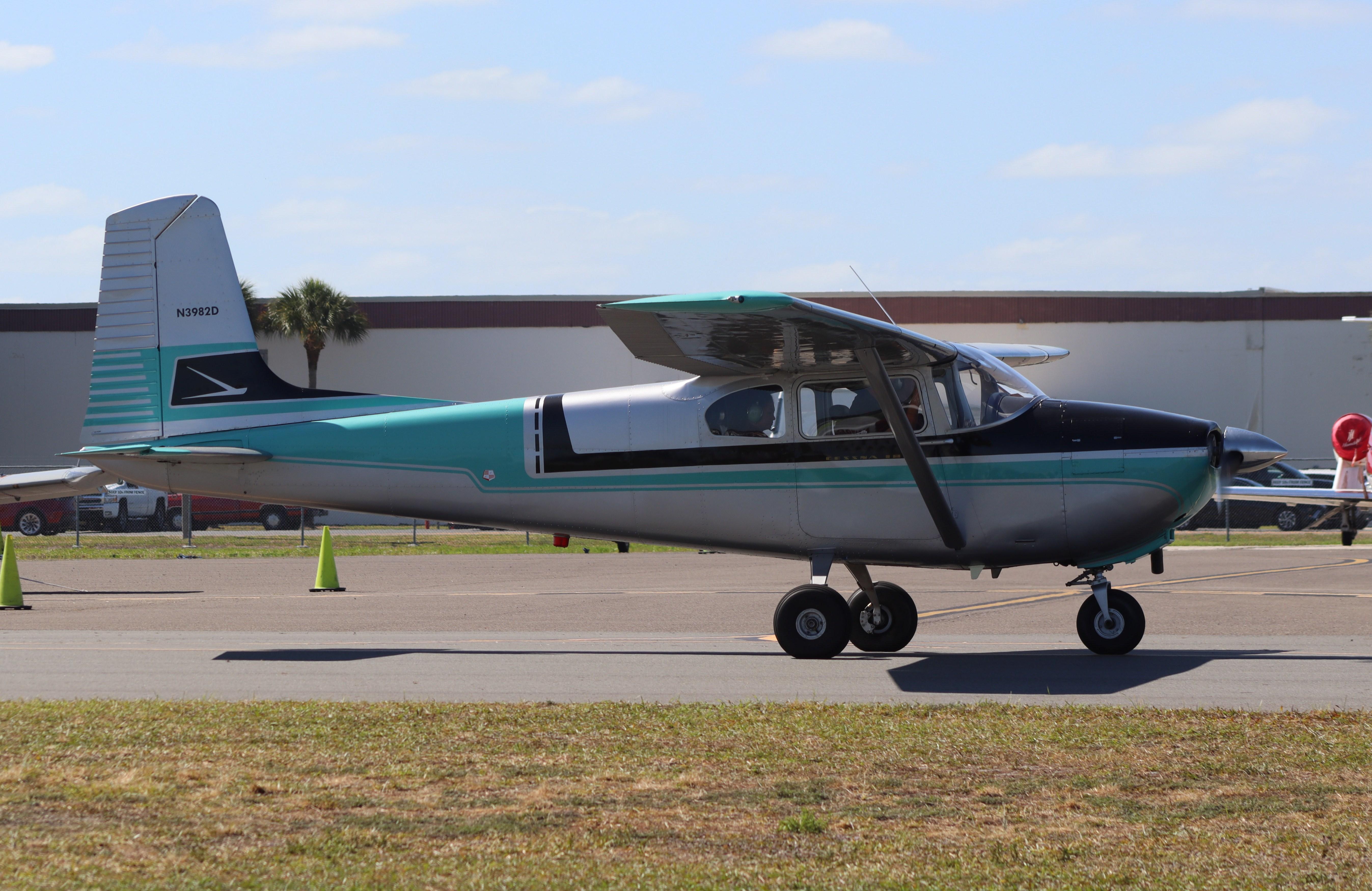 N3982D @ KLAL - Cessna 182A - by MarkPasqualino