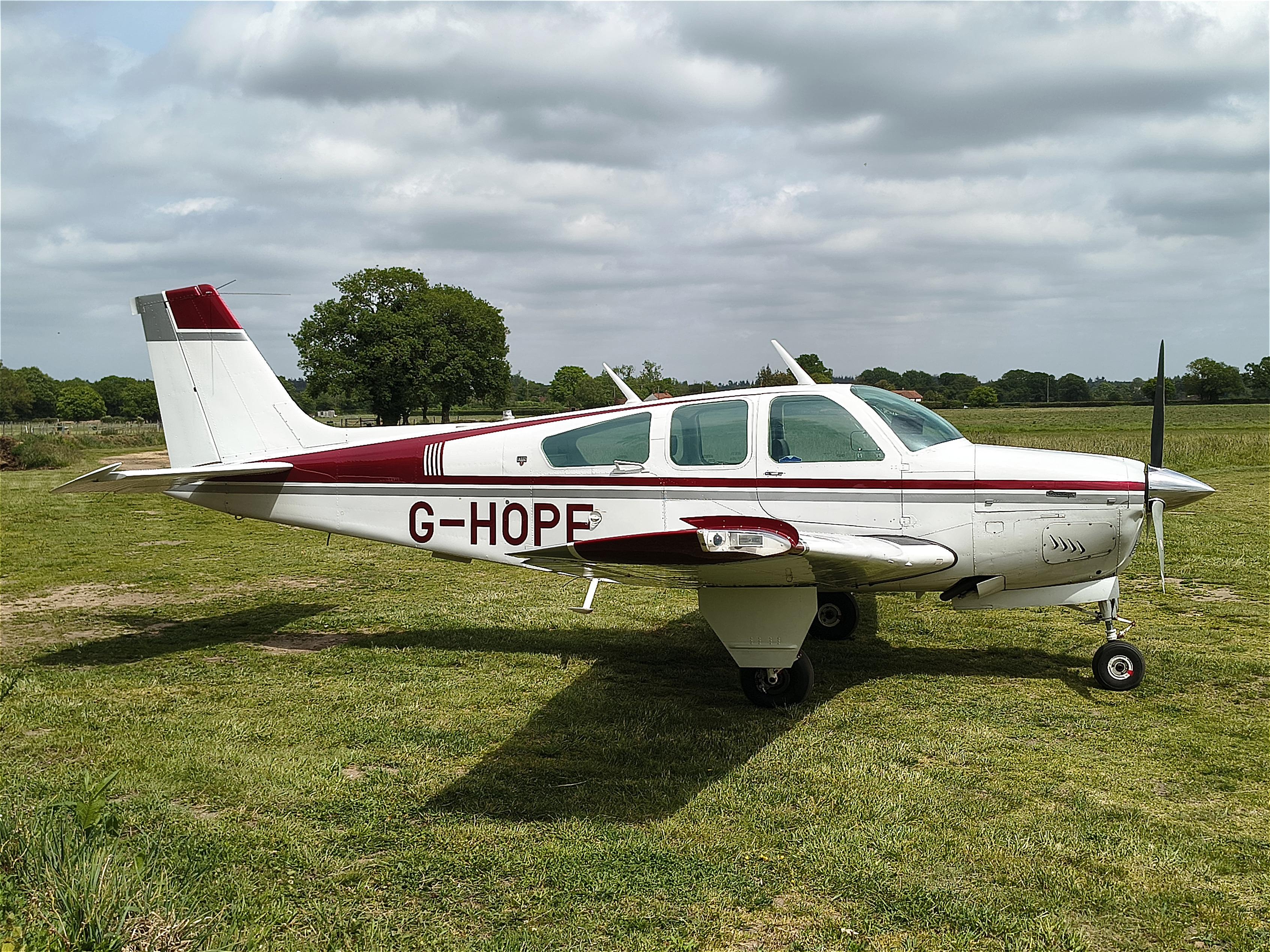 G-HOPE @ X3FT - Parked at Felthorpe. - by Graham Reeve
